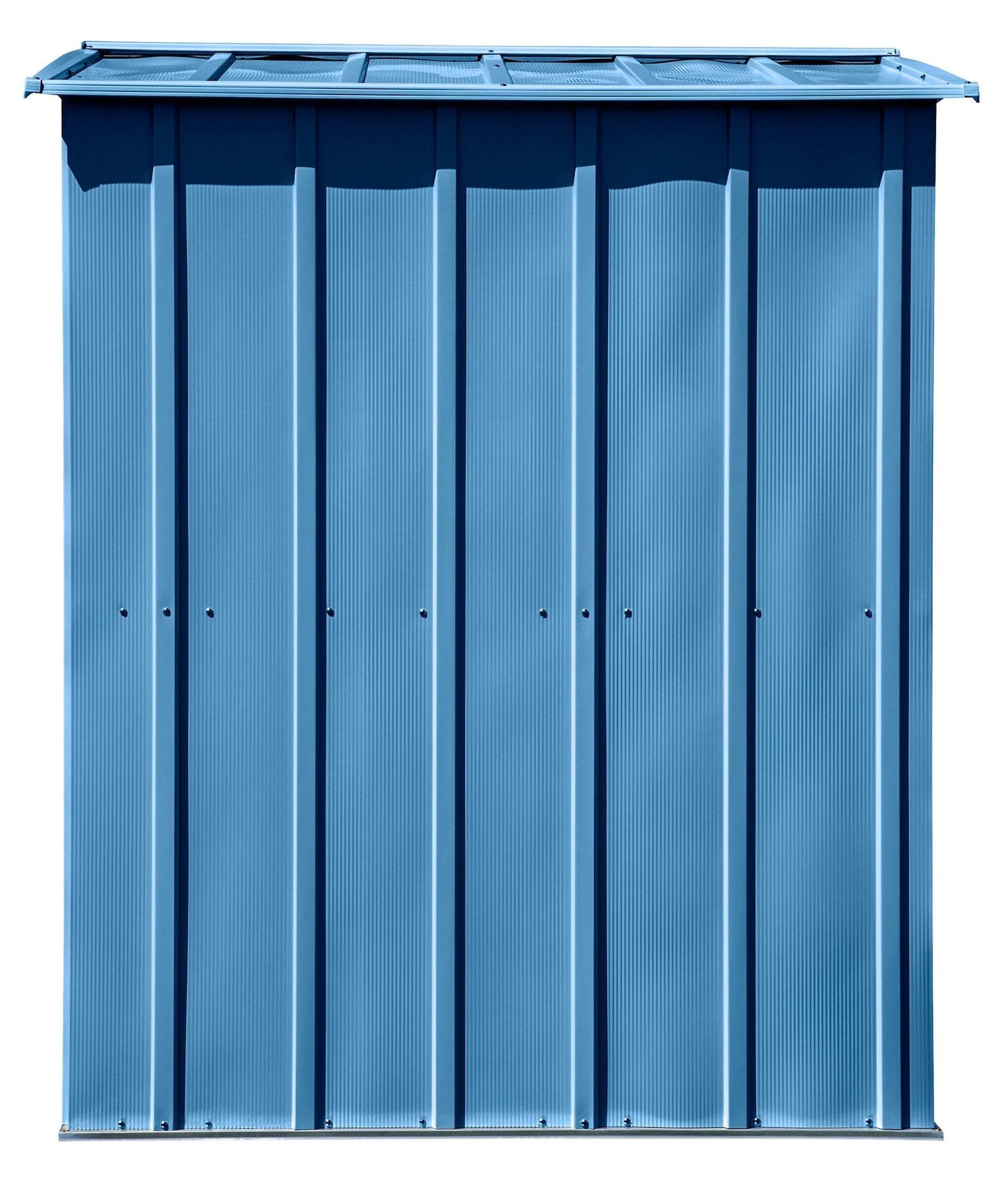 Classic Galvanized Steel Storage Shed, Blue Grey, 6-ft x 5-ft I0C9 - product image 6