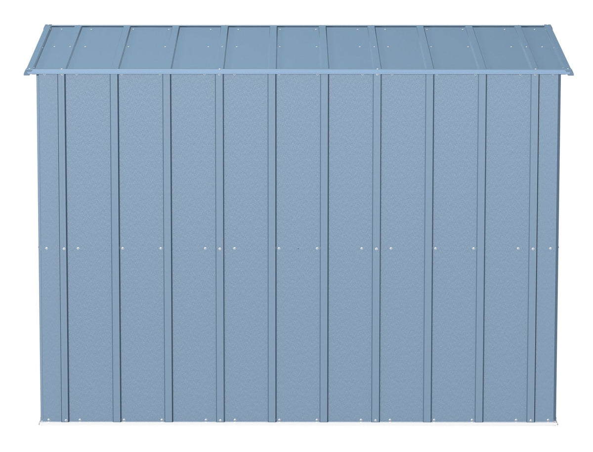 Classic Galvanized Steel Storage Shed, Blue Grey, 8-ft x 4-ft S4I8 - product image 6