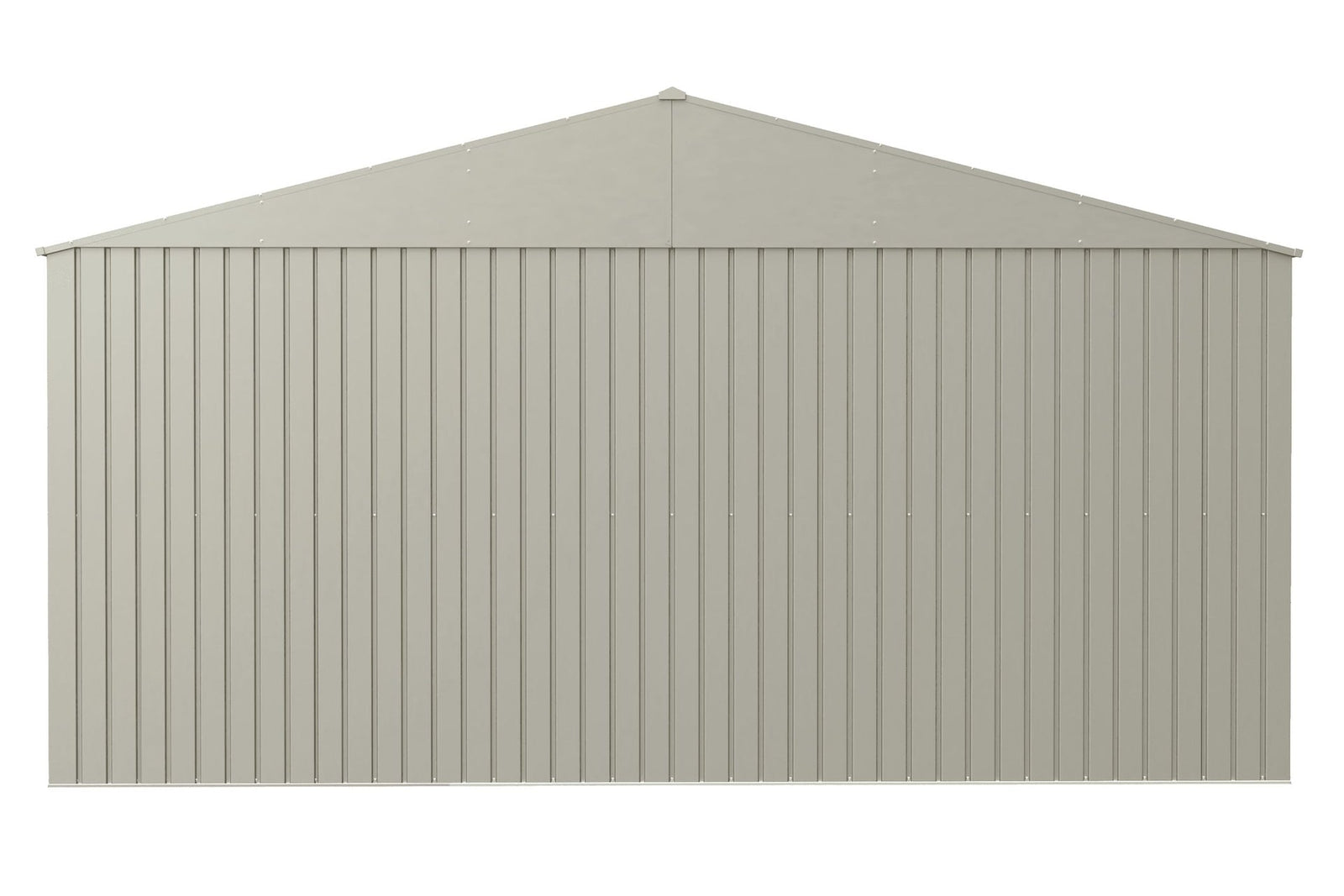 Elite 14x14-ft Cool Grey Corrosion-Resistant Steel Storage Shed O3X4 - product image 4