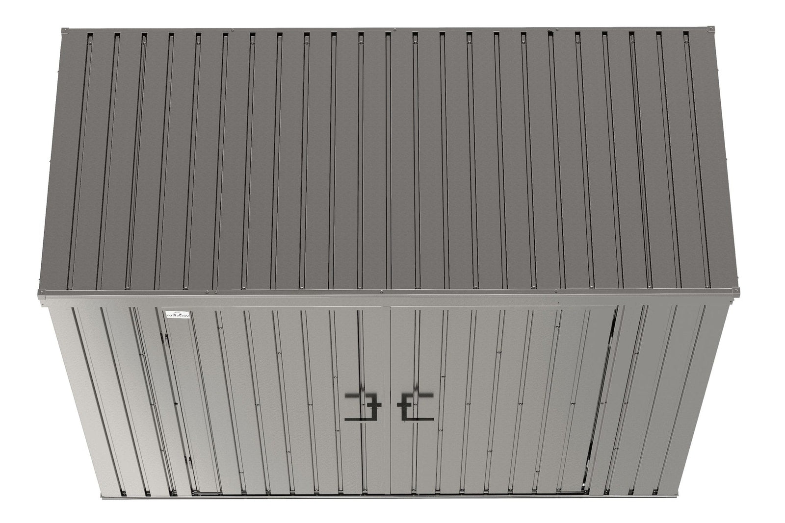 Elite 8x4-ft Galvalume Corrosion-Resistant Steel Shed Z0X9 - product image 4
