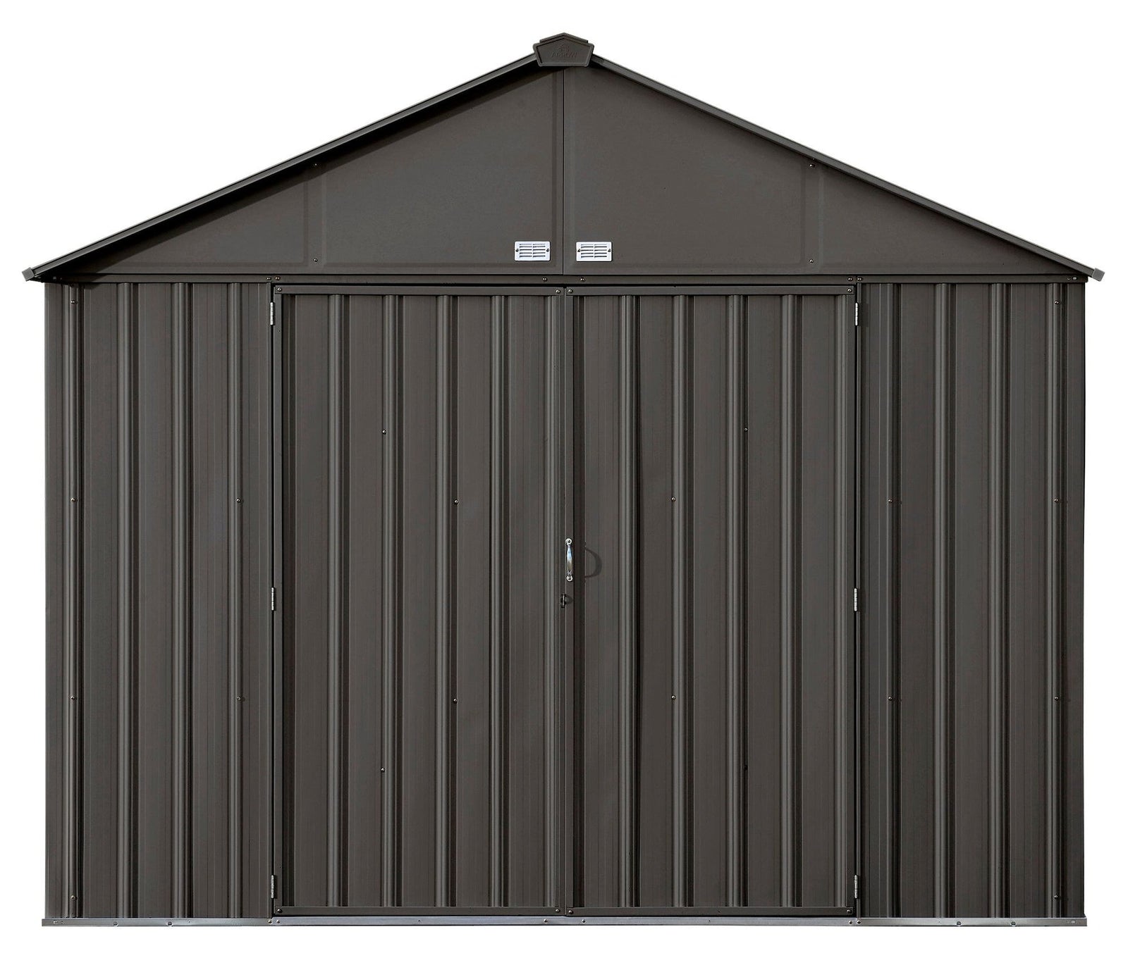 EZEE Galvanized Steel Storage Shed, Charcoal, 10-ft x 8-ft V6Y9 - product image 2