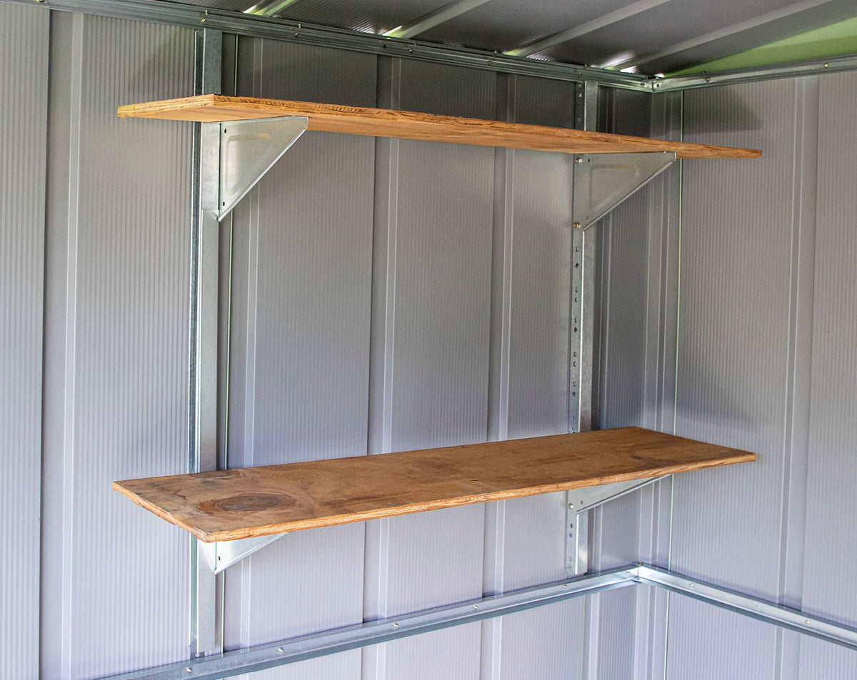 Galvanized Steel Shelf Kit with Hanger and Brackets V6K6 - product image 3