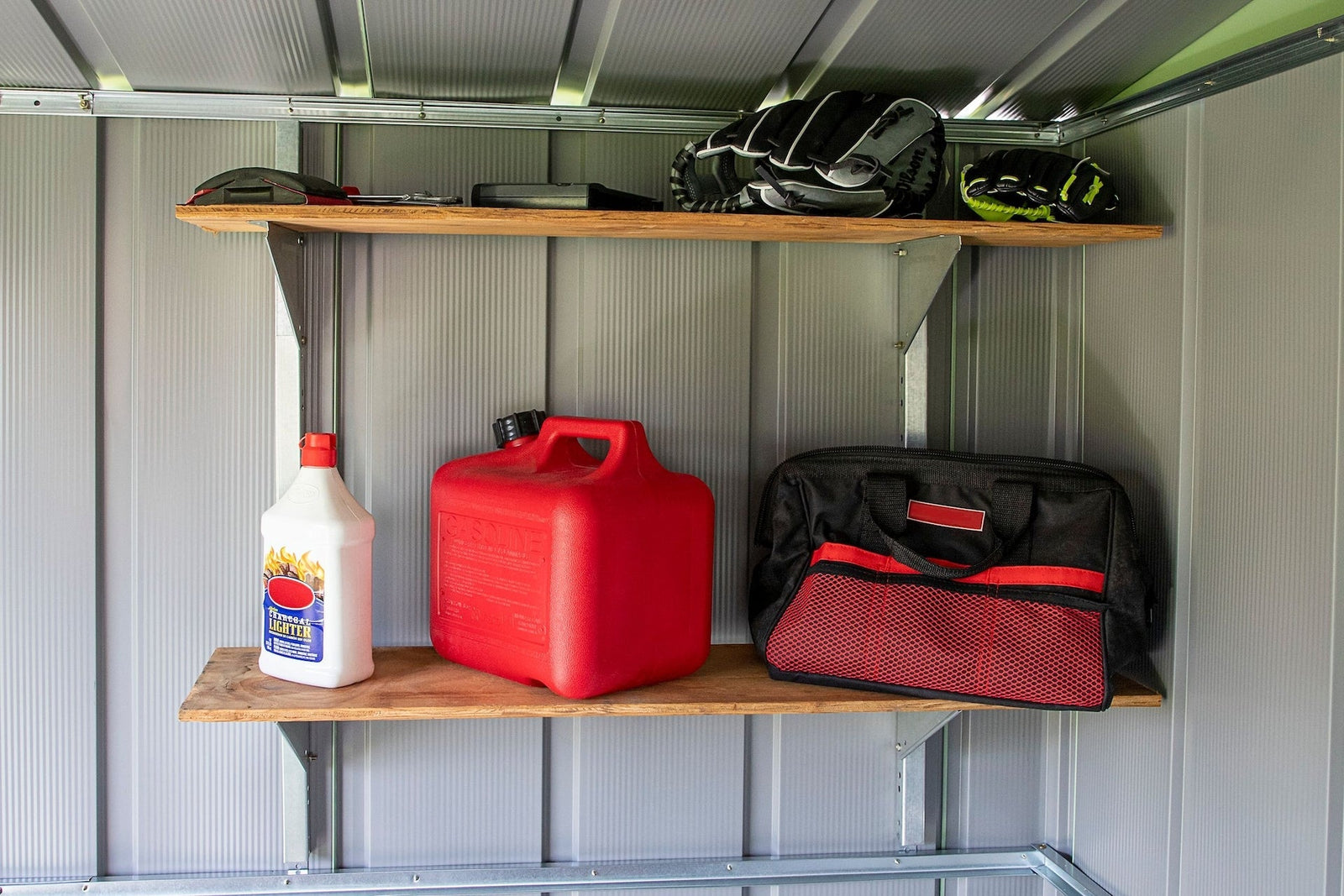 Galvanized Steel Shelf Kit with Hanger and Brackets V6K6 - product image 7