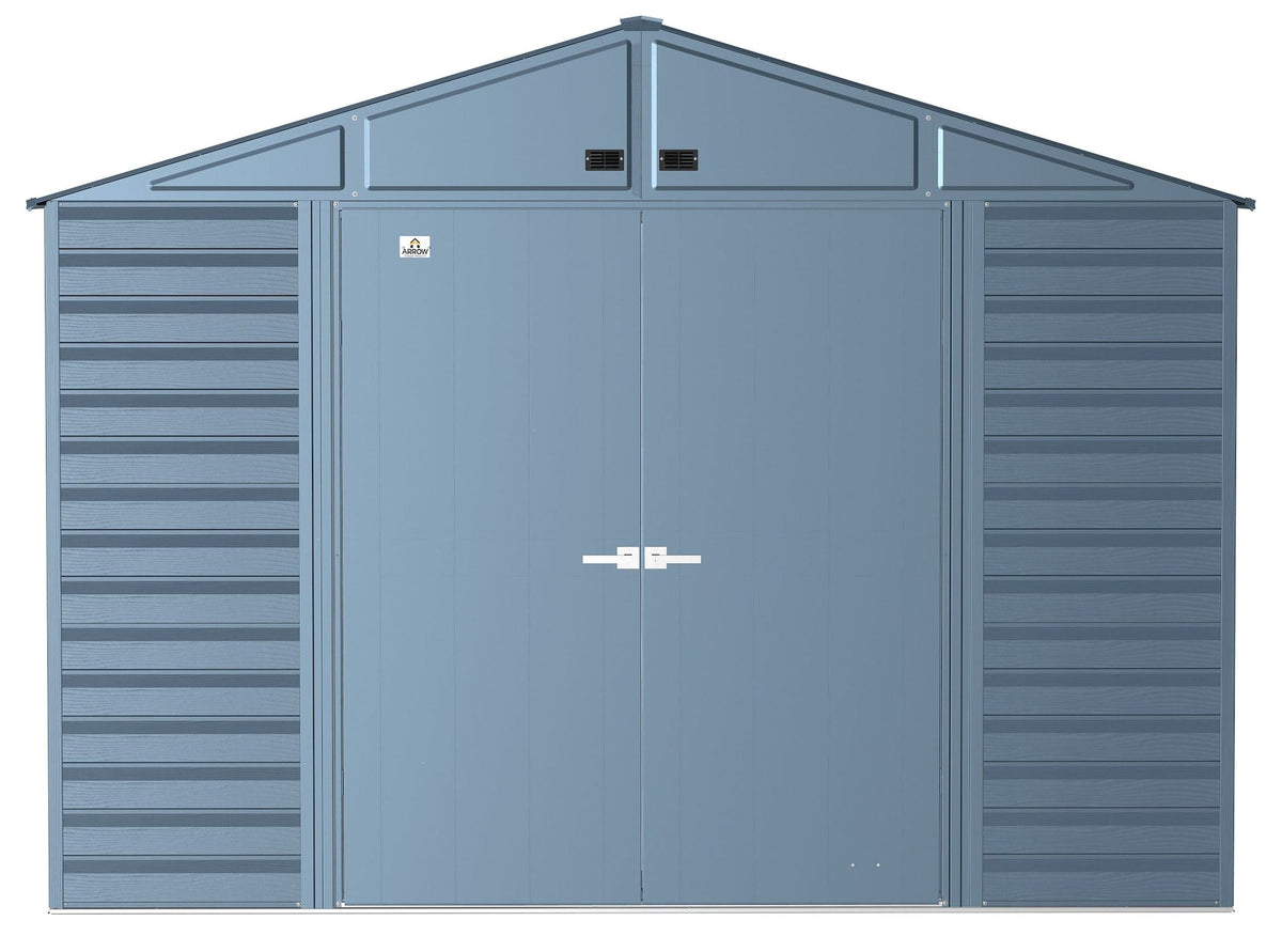 Select Galvanized Steel Storage Shed, Blue Grey, 10-ft x 14-ft O2U6 - product image 4