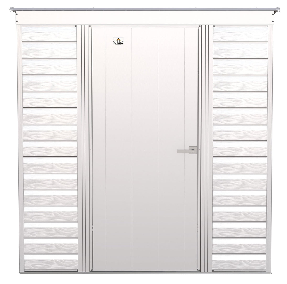 Select Galvanized Steel Storage Shed, Flute Grey, 6-ft x 4-ft I2O1 - product image 6