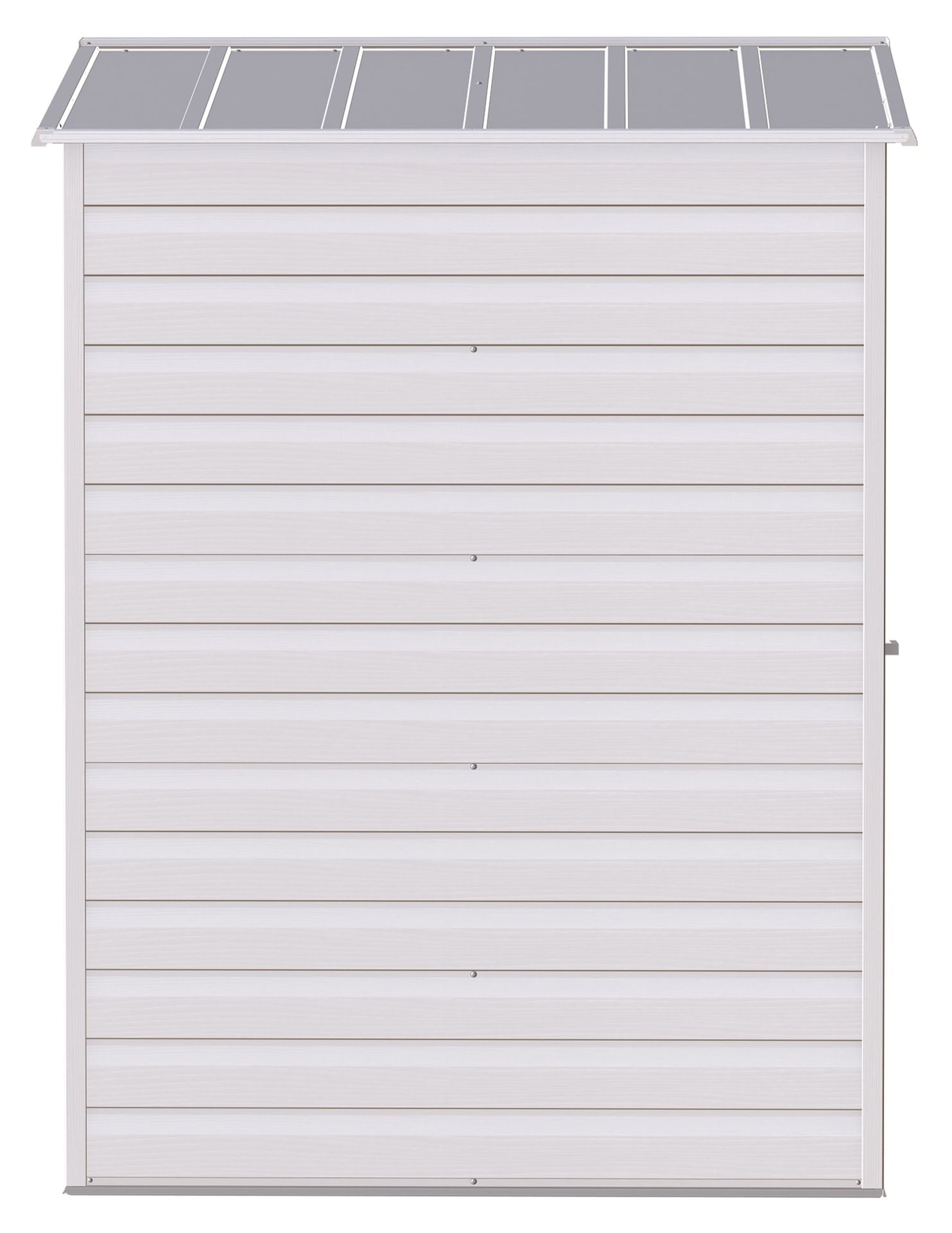 Select Galvanized Steel Storage Shed, Flute Grey, 6-ft x 5-ft Y0U0 - product image 5