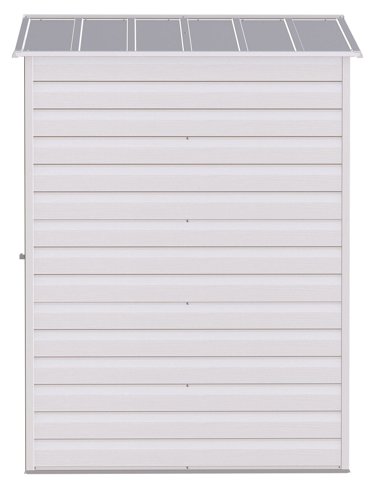 Select Galvanized Steel Storage Shed, Flute Grey, 6-ft x 5-ft Y0U0 - product image 7