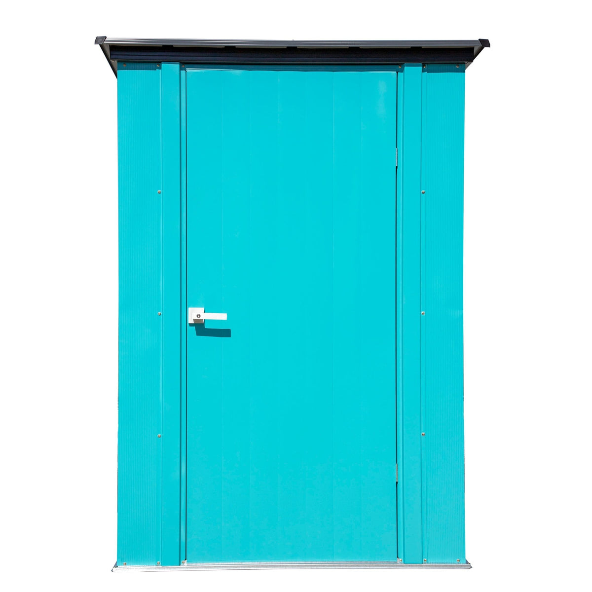Spacemaker Patio Steel Storage Shed, Teal, 4-ft x 3-ft E5P6 - product image 4