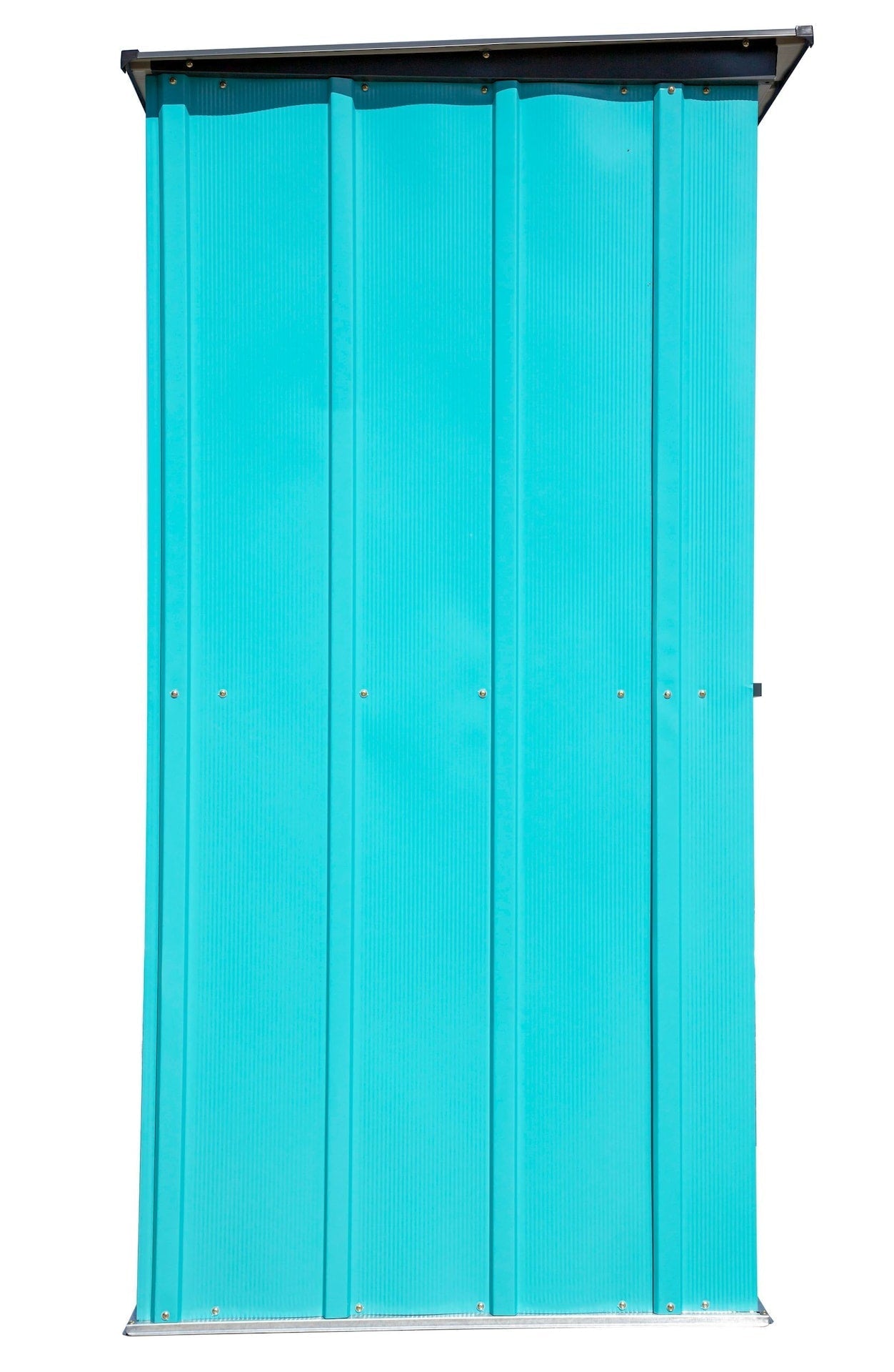 Spacemaker Patio Steel Storage Shed, Teal, 4-ft x 3-ft E5P6 - product image 5