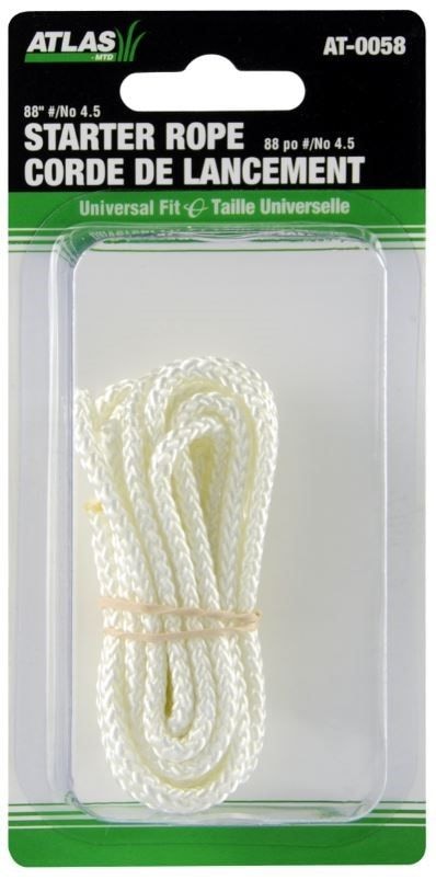 Lawn Mower Replacement Starter Cord/Rope, Nylon, 88-in x 1/8-in X0U0 - product image 2