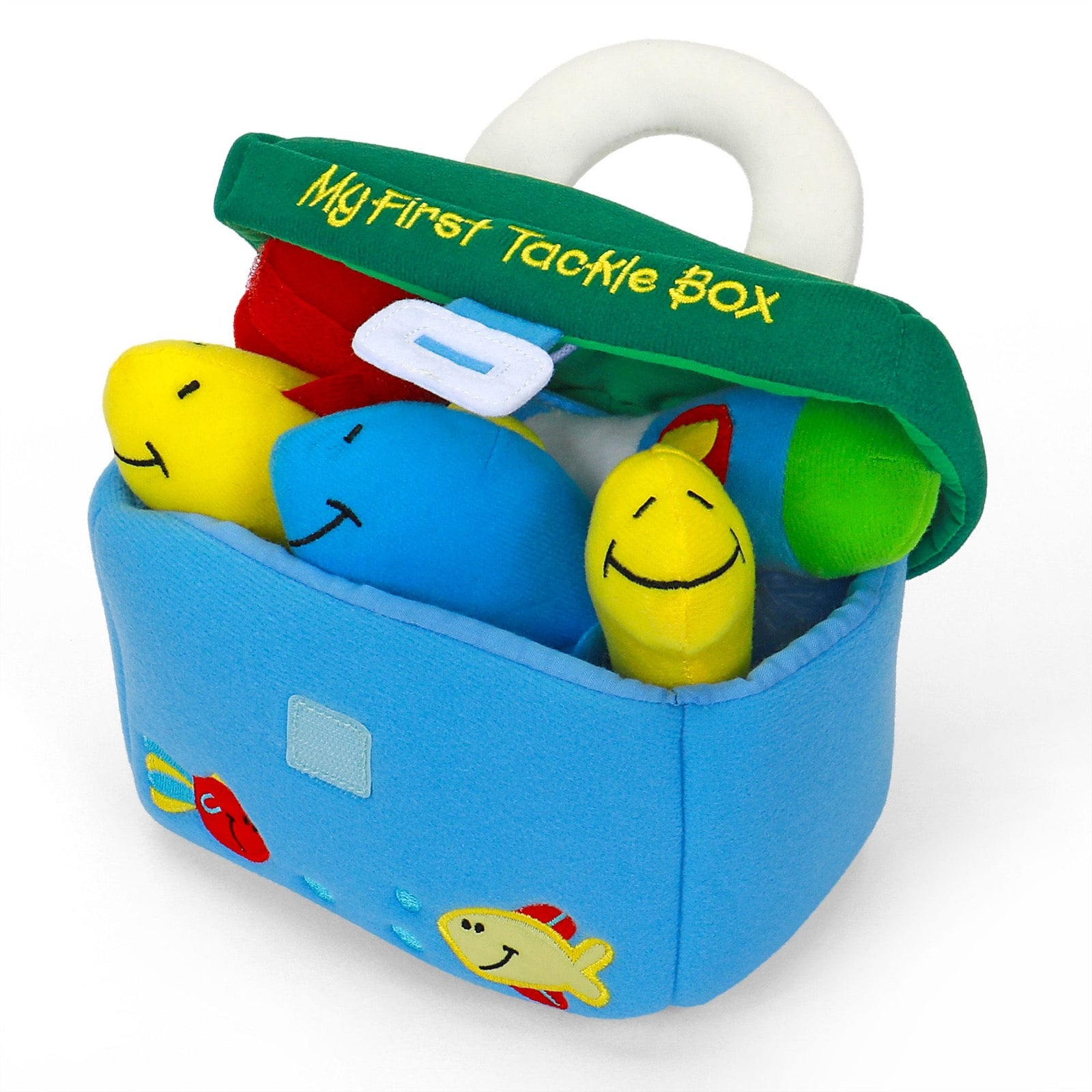 Baby GUND Play Soft Collection, My First Tackle Box 5-Piece Plush Playset with Rattle, 8-in T0S1 - product image 1