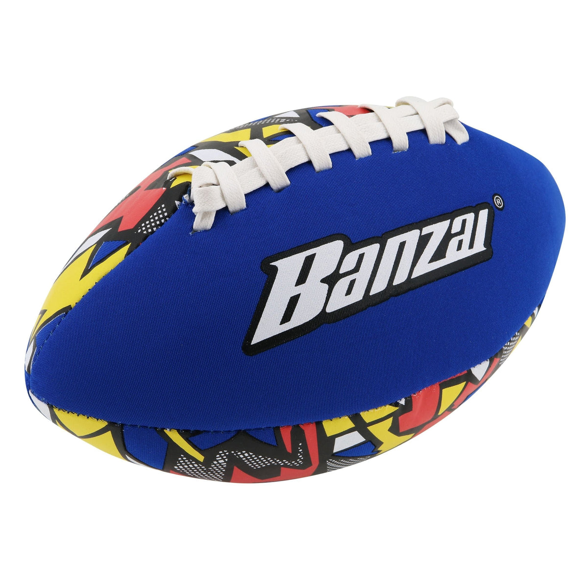 " Aqua Inflatable Wet or Dry Football Toy, Assorted Colours, Ages 3+, for Beach/Pool Fun Activities Q7J6 - product image 1
