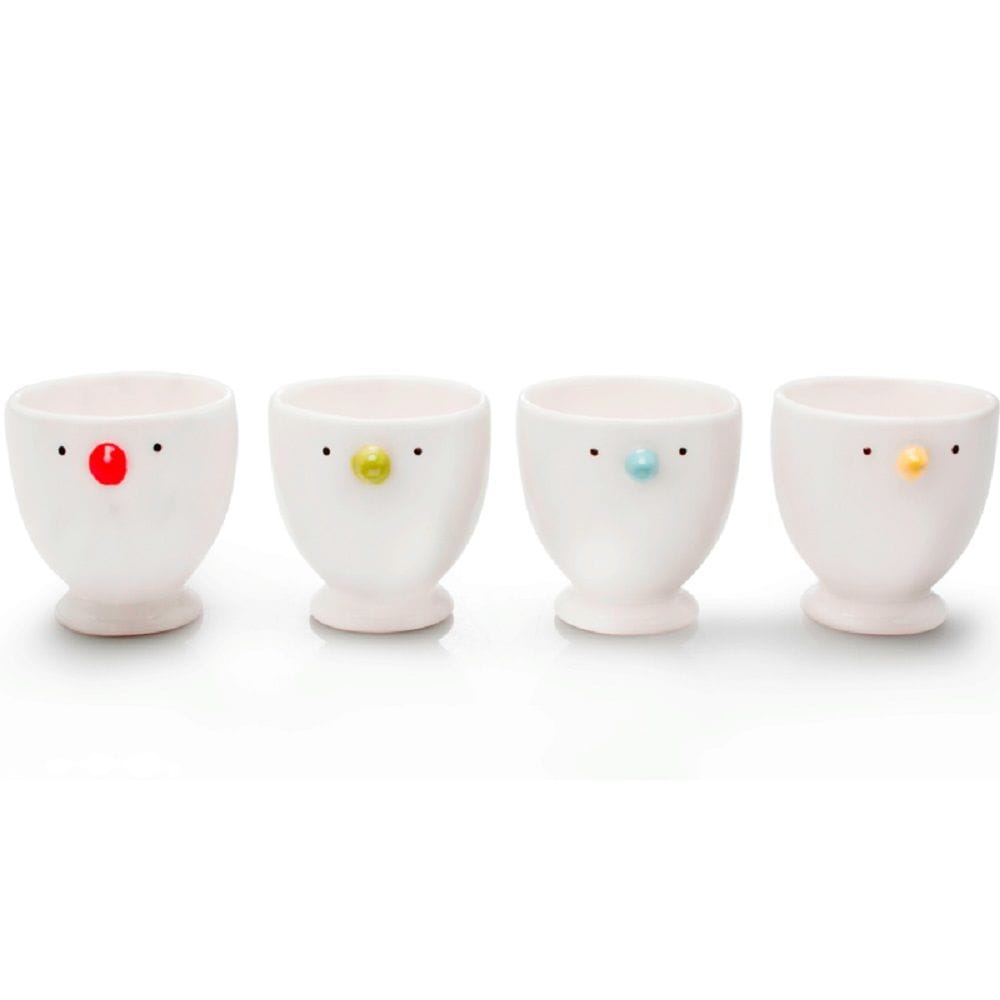 Chick Porcelain Egg Cups, 4-pk I9U8 - product image 1