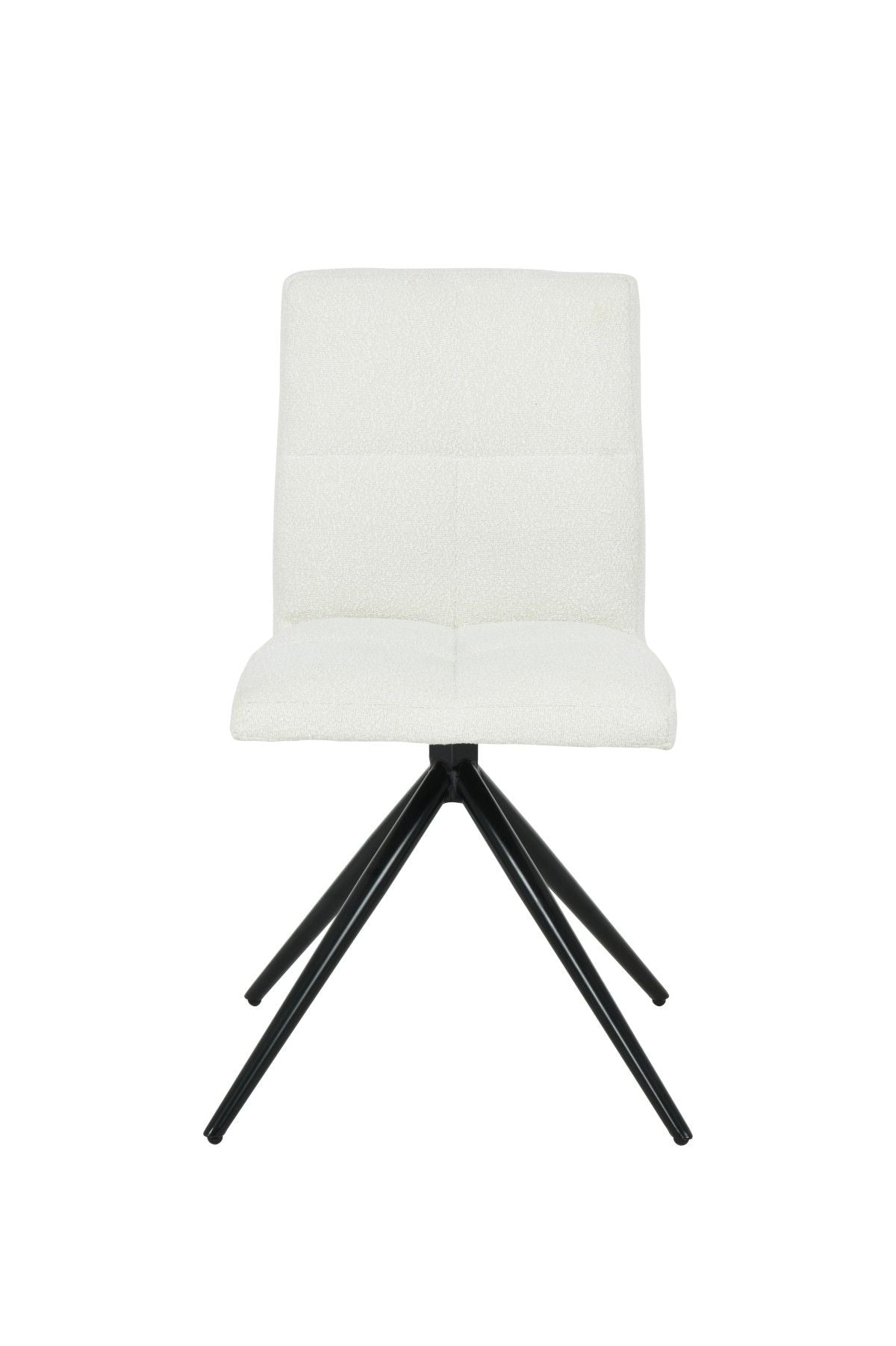 Ethan White Fabric Upholstered Armless Dining Chair, 2-pc B9Z1 - product image 2