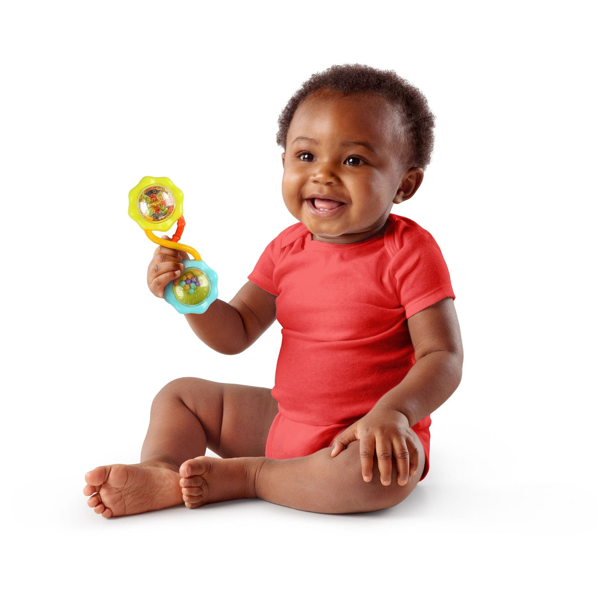 Starts Rattle and Shake Barbell Toy A6I5 - product image 3