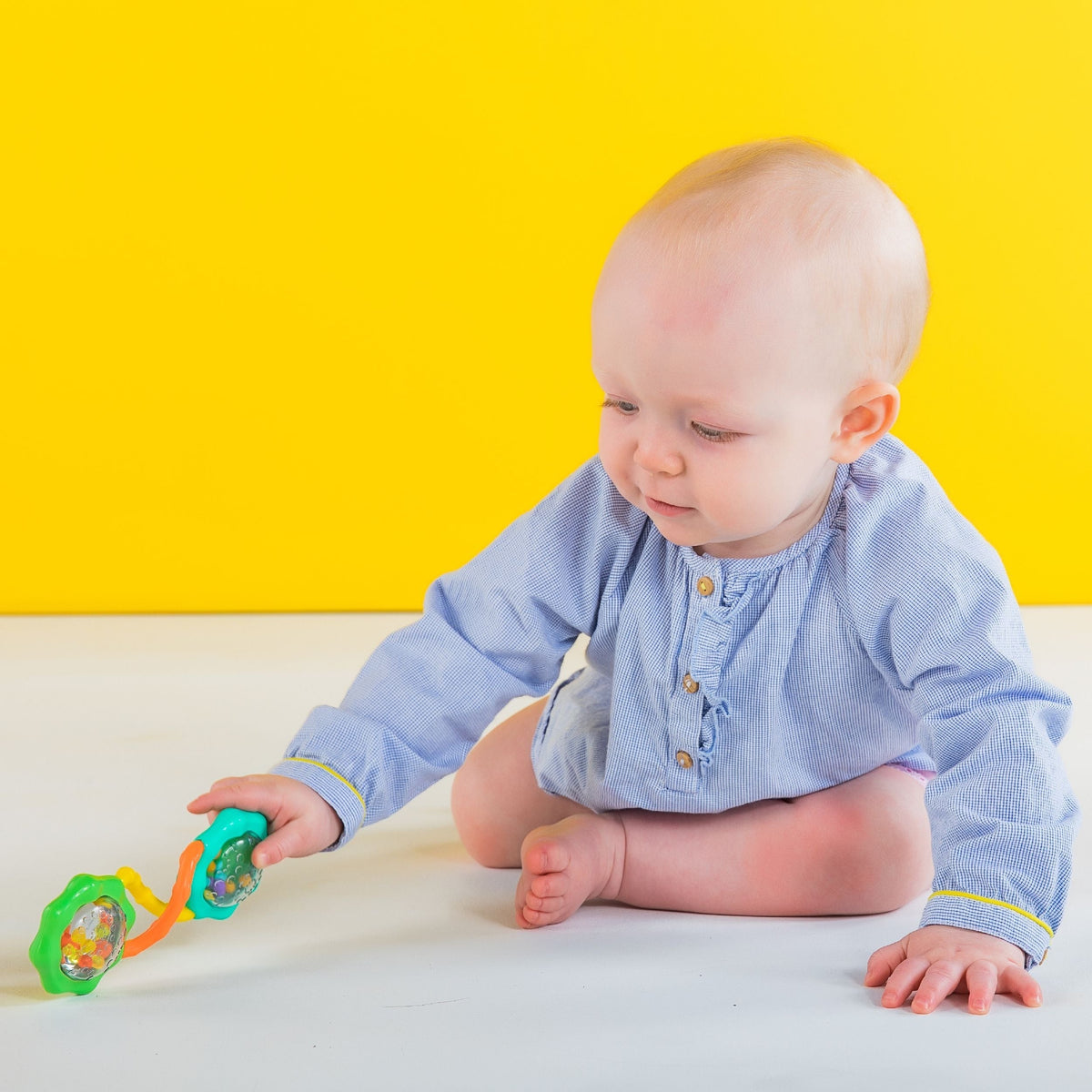 Starts Rattle and Shake Barbell Toy A6I5 - product image 4