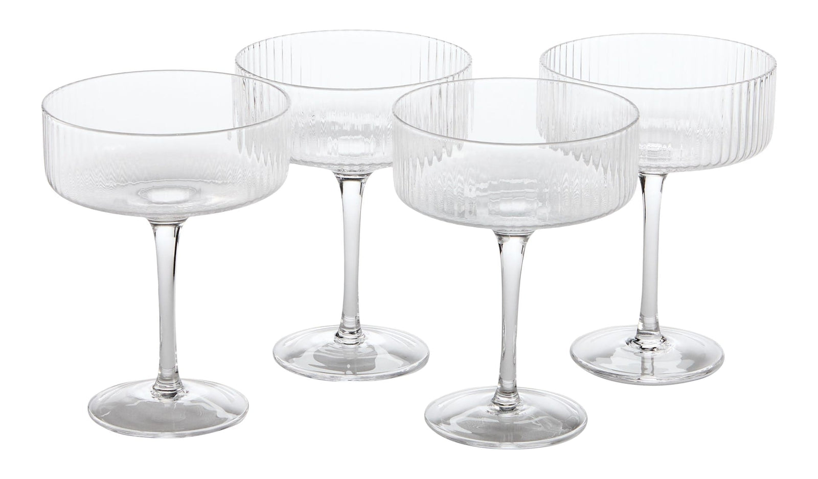 Coupe/Champagne Glasses, Dishwasher-Safe, 4-pc X2J3 - product image 1
