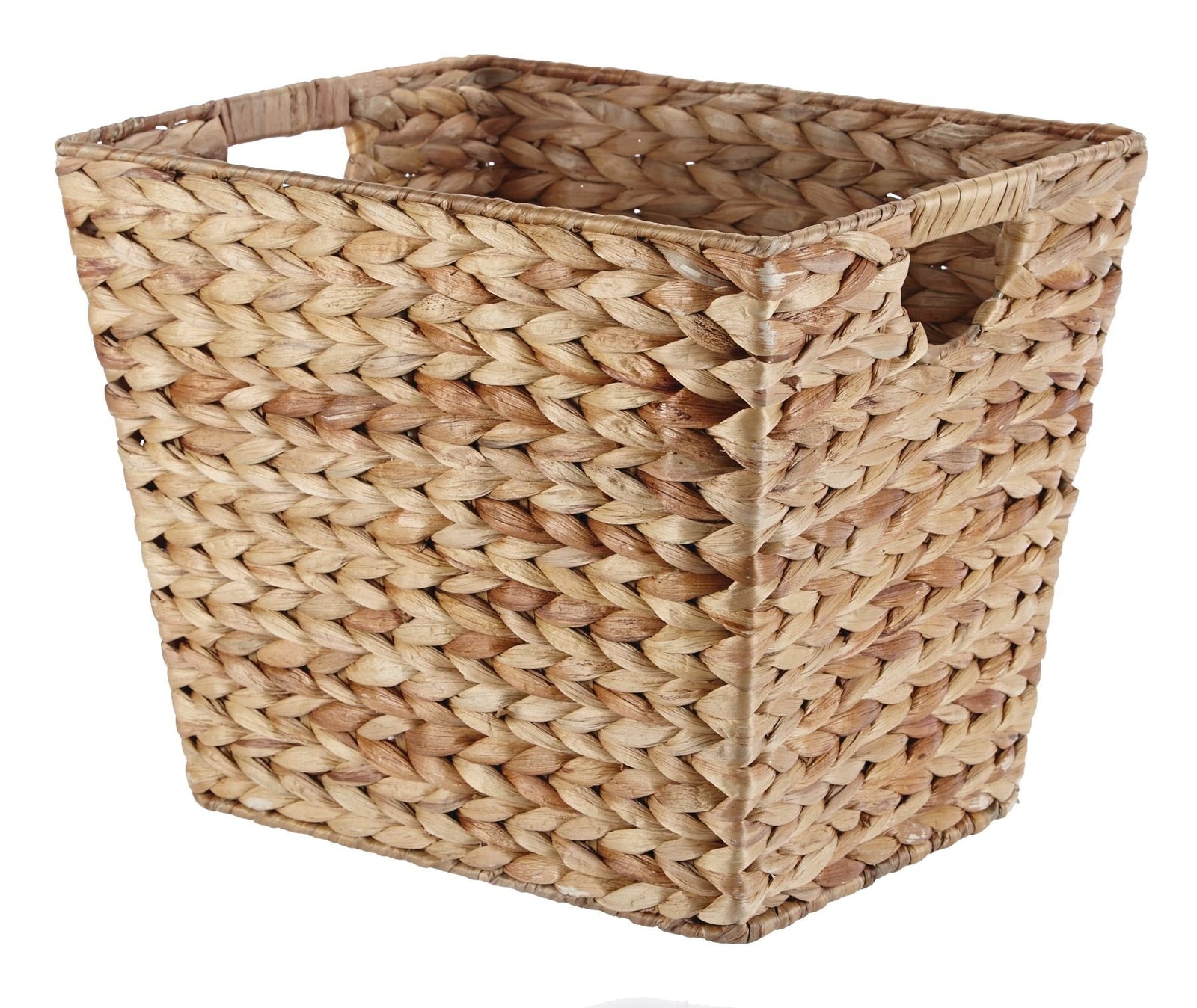 Emery Rectangular Hand Woven Storage Basket, 14.57 x 12 x 12-in O0T3 - product image 1