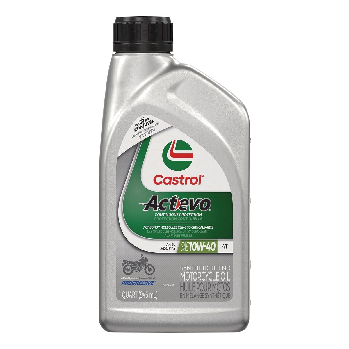 Actevo Motorcycle Oil 4T 10W40, 946-mL W2H6 - product image 1