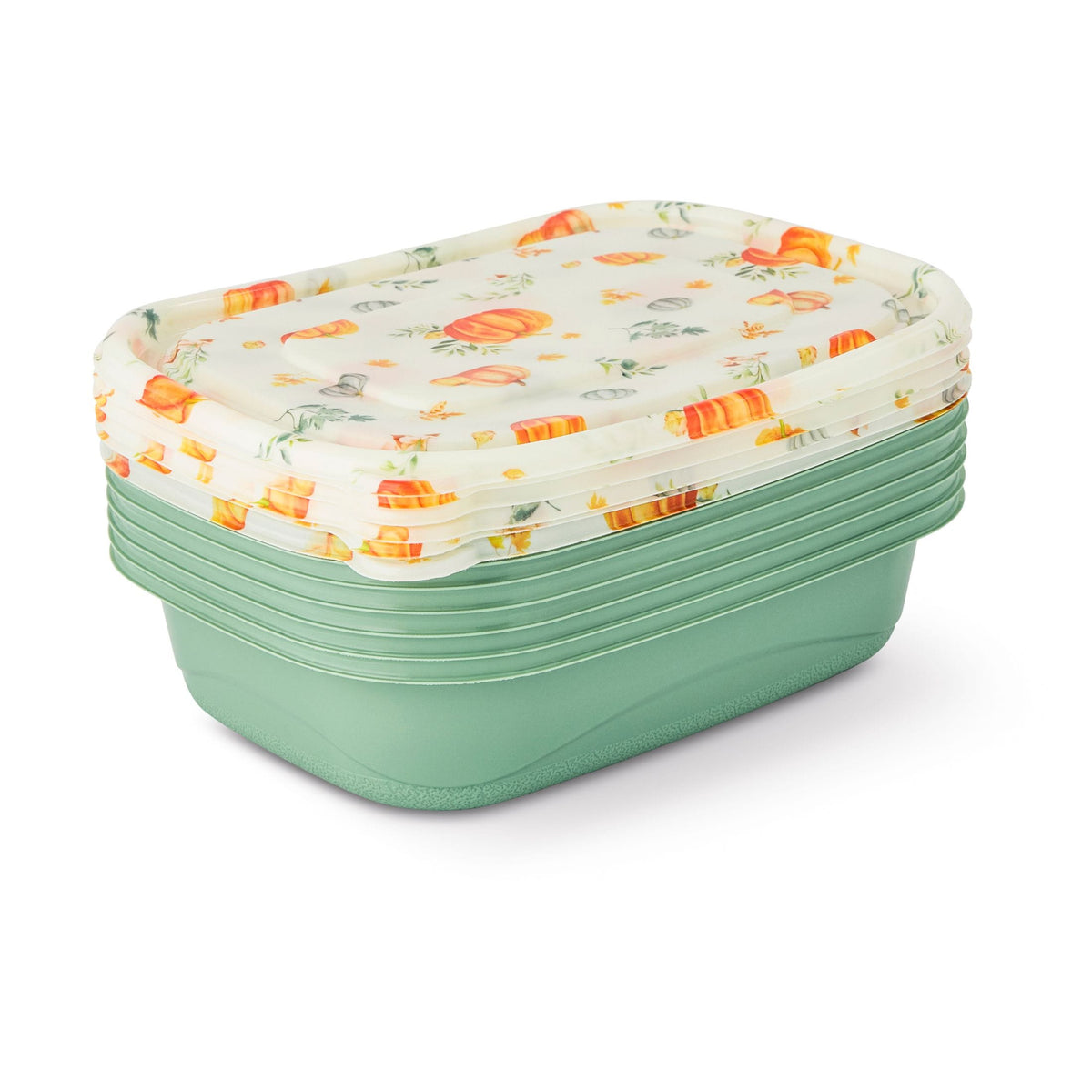 Home Harvest Green/White Disposable Containers H4U3 - product image 1