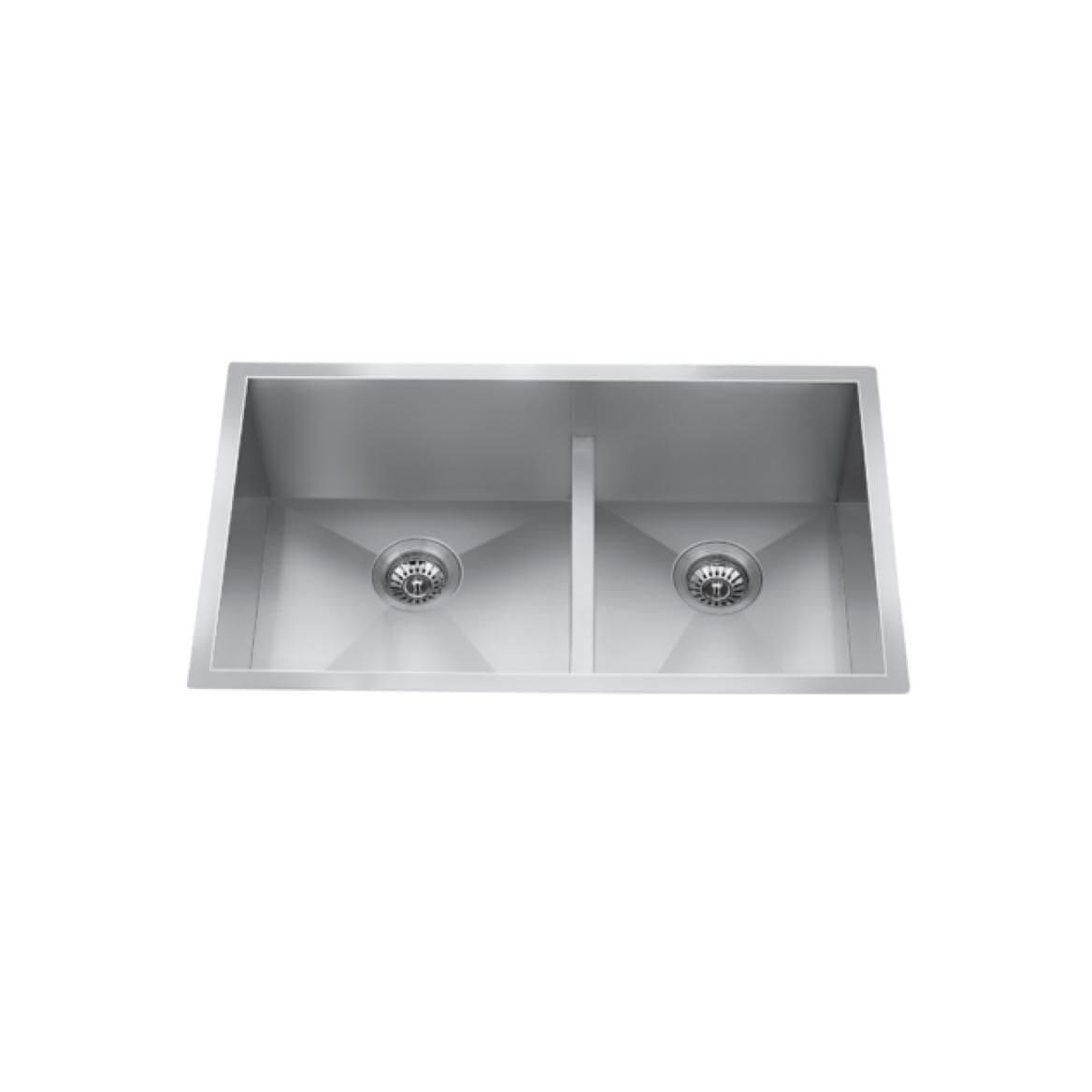 CXZD771L 32-in Low Divide Stainless Steel Double Bowl Sink K8R8 - product image 1