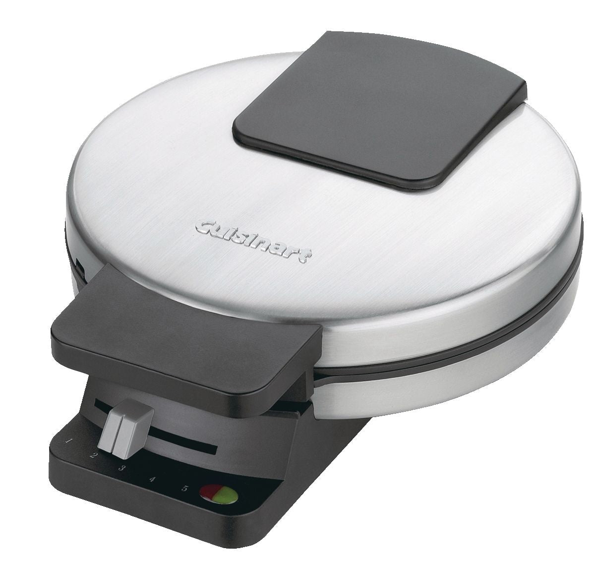 Round, Non-Stick Waffle Maker, Stainless Steel H4P7 - product image 4
