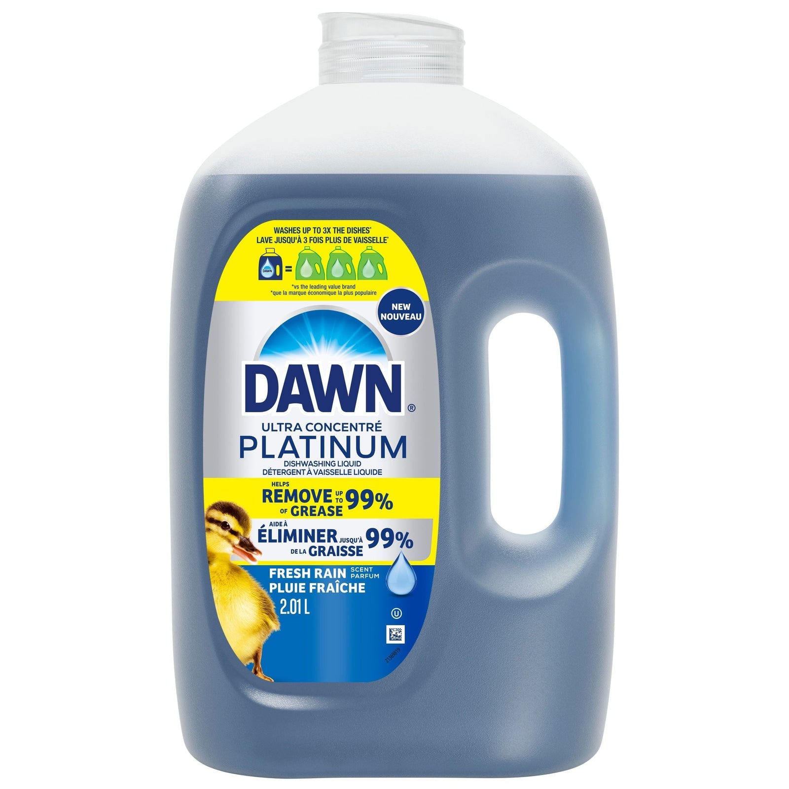 Ultra Platinum Liquid Dish Soap Refill, Refreshing Rain Scent, 2.01-L M1Y1 - product image 1