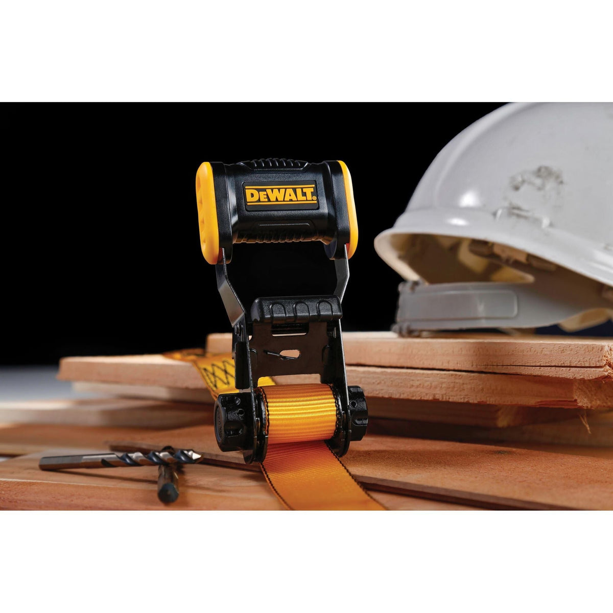 DXBC18004 1,800-lb Ratchet Tie-Down Straps, 1.25-in x 12-ft, 4-pk K8T1 - product image 5