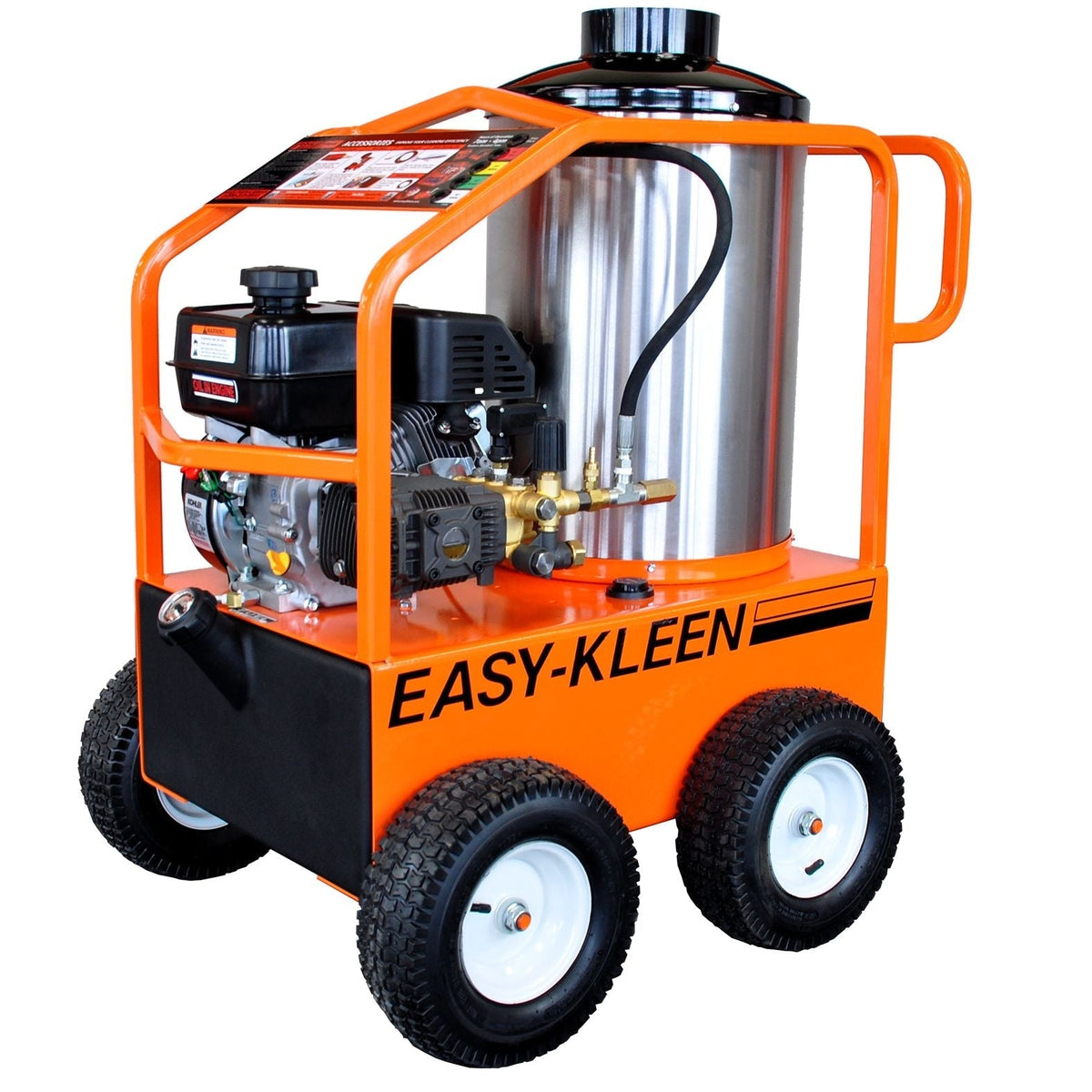 Commercial 2700 PSI 3 GPM 6.5 HP Engine Hot Water Wheeled Gas Pressure Washer G6O0 - product image 1