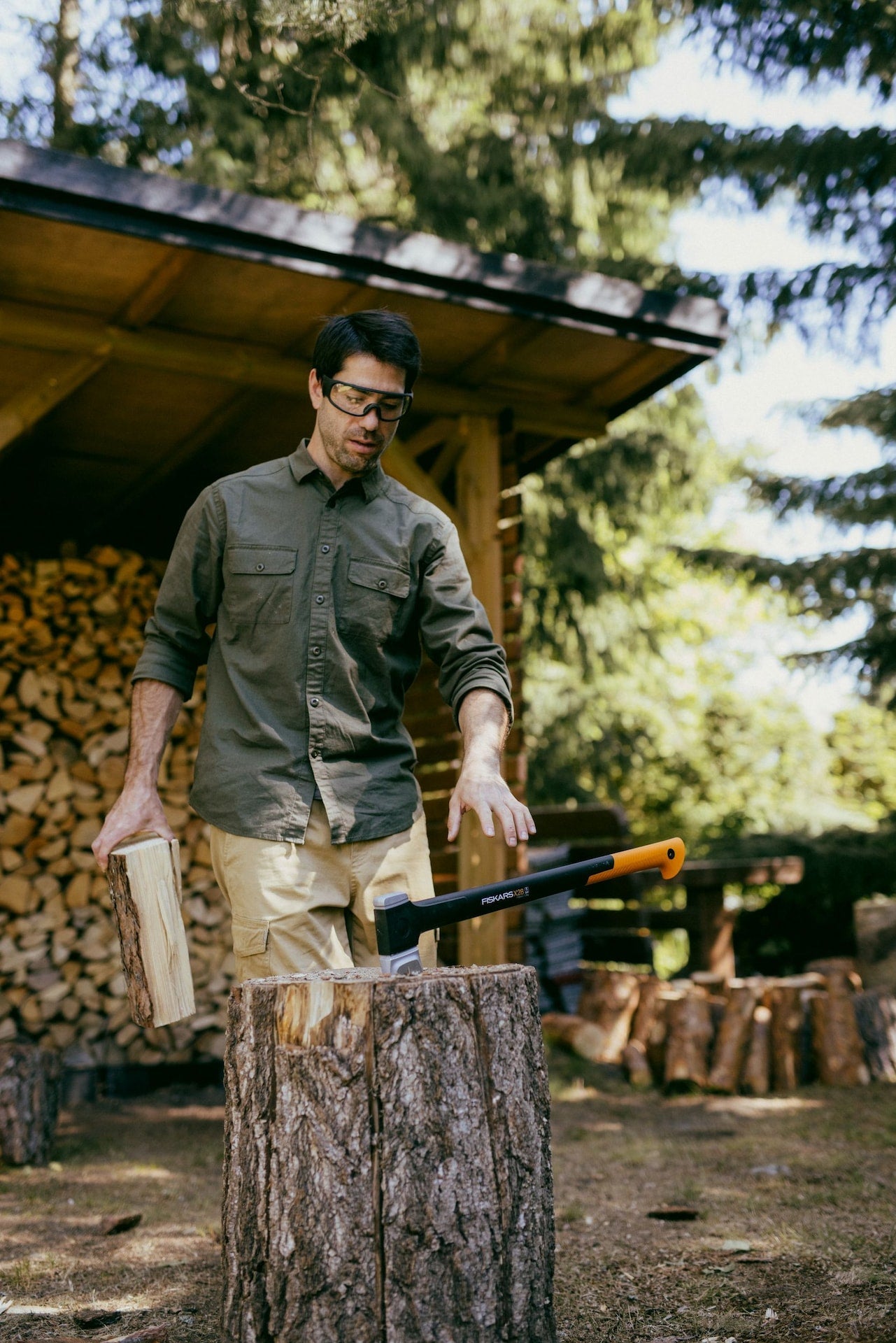 Splitting Axe with FiberComp shaft, 28-in K4F4 - product image 8