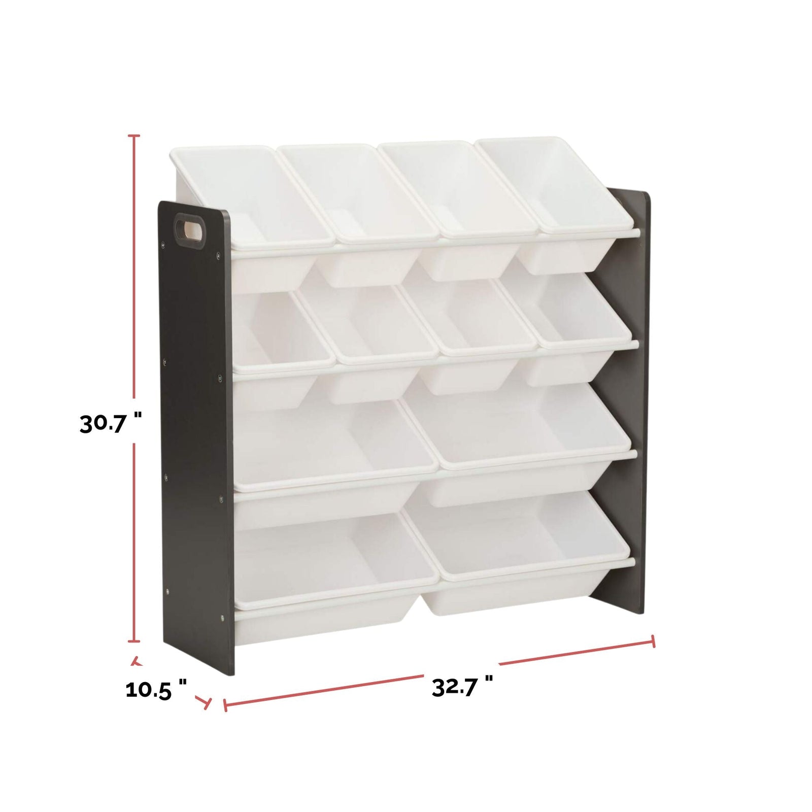 Stain & Rust Resistant Sturdy 12-Bin Organizer, Grey R8Y5 - product image 6