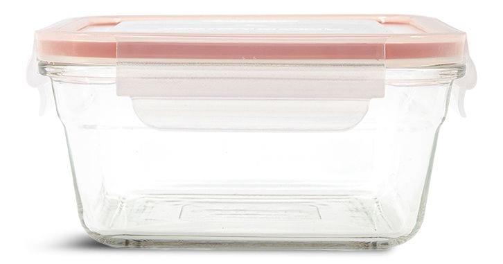 Square Glass Leakproof Food Storage Container with Lid, 900-mL M6Y7 - product image 1