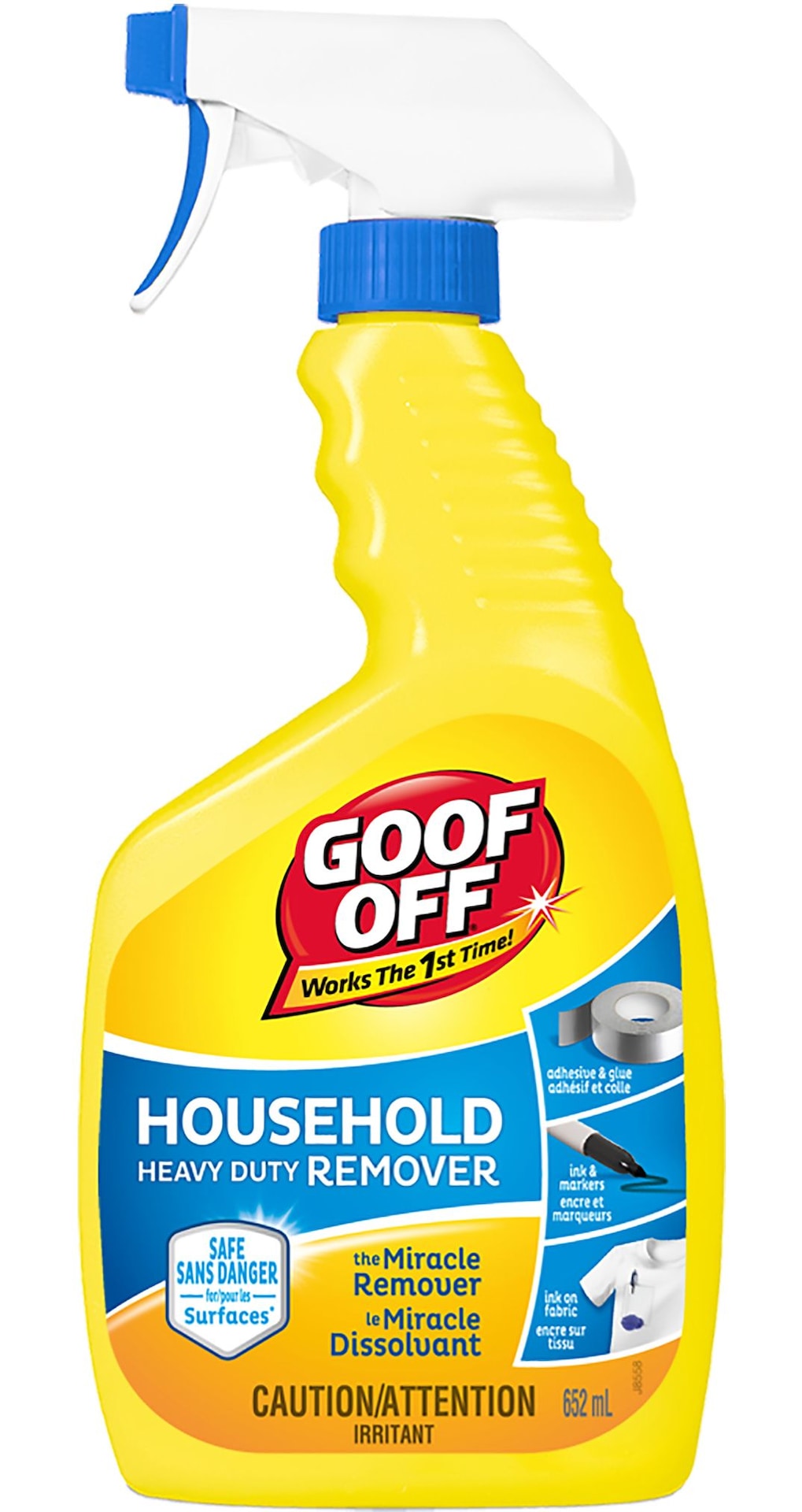 Off Household Heavy Duty Remover, Multi-Purpose Spot & Stain Spray Cleaner, 652-mL W5A8 - product image 1