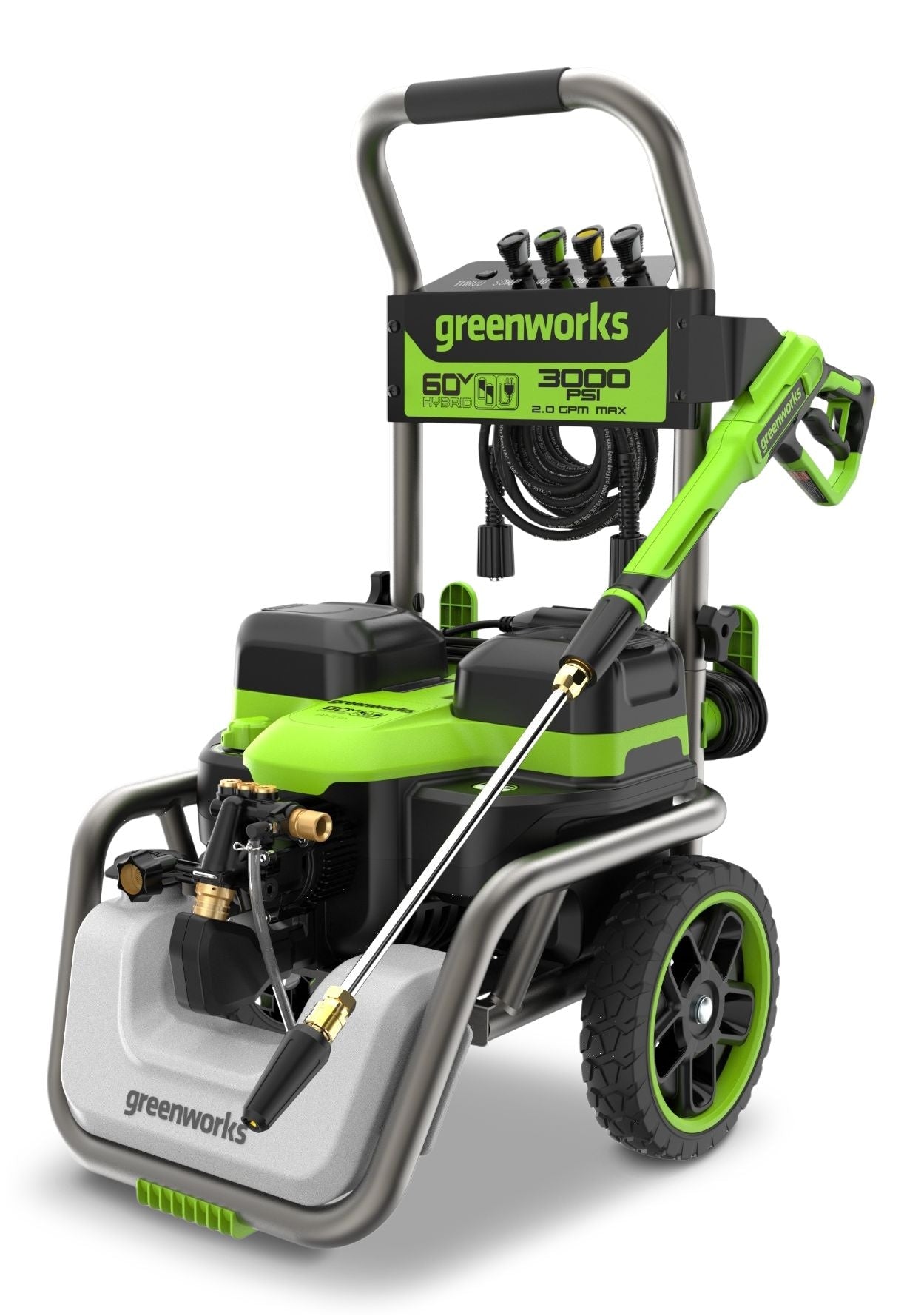 60V 3000PSI 2.0GPM Hybrid AC/DC Pressure Washer, Tool Only L2E6 - product image 1