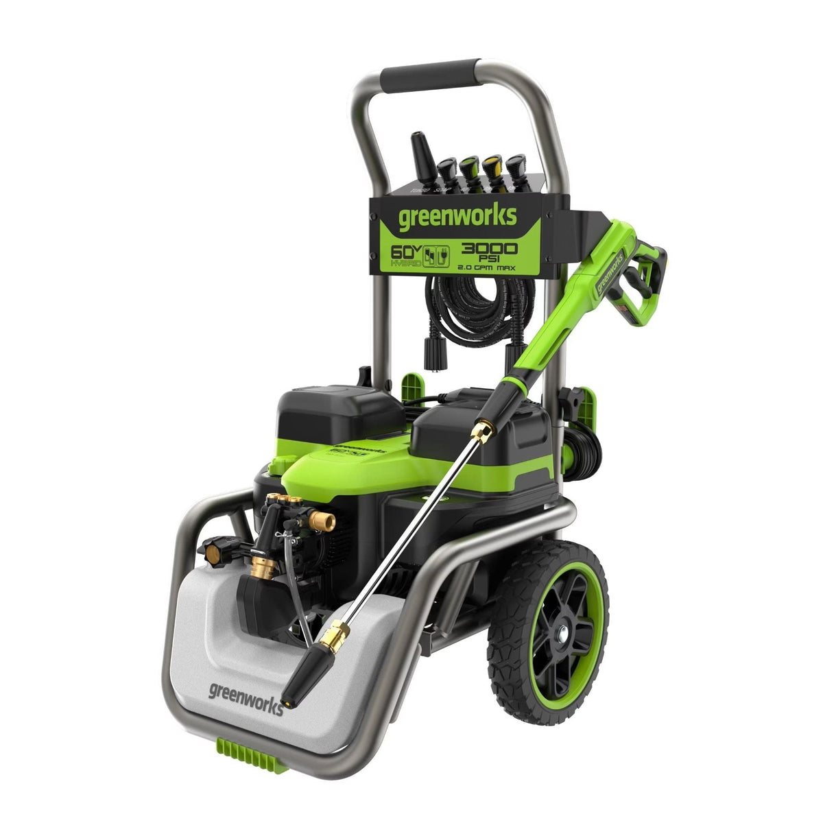 60V 3000PSI 2.0GPM Hybrid AC/DC Pressure Washer, Tool Only L2E6 - product image 2