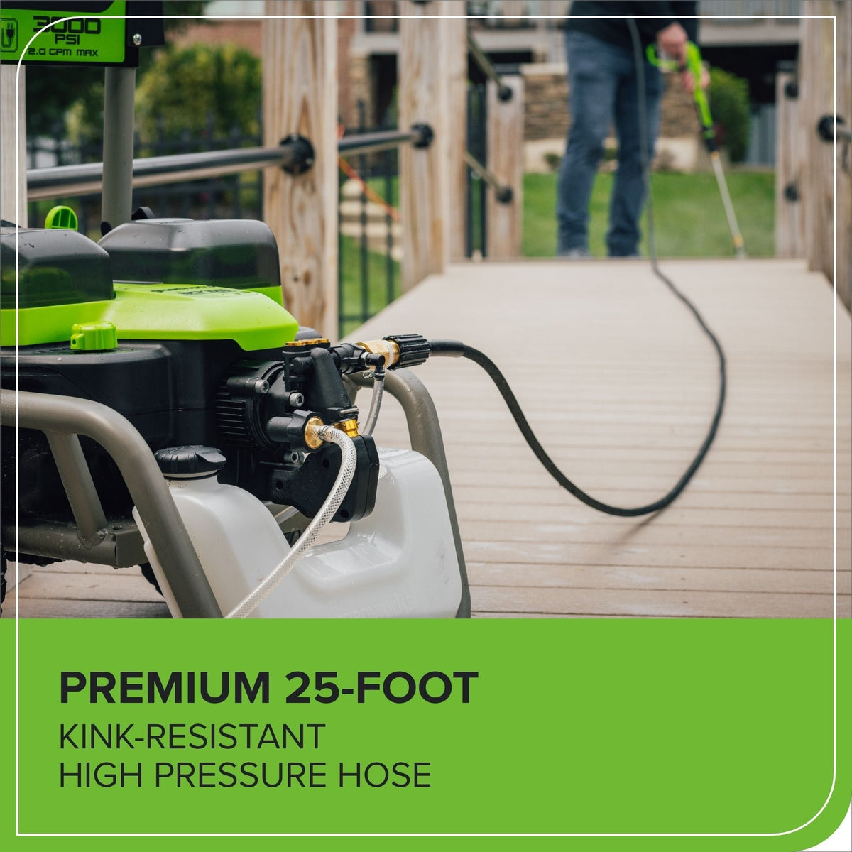 60V 3000PSI 2.0GPM Hybrid AC/DC Pressure Washer, Tool Only L2E6 - product image 4