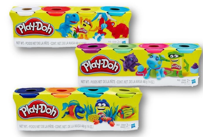 Play-Doh Modeling Compound Creative Toy for Toddlers, Assorted 4 pk, Ages 2+ J6N3 - product image 5