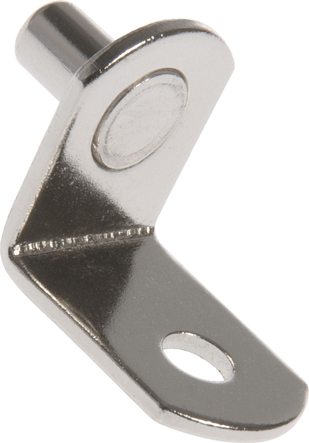 Shelf Support, For Book Shelves, 0.24-in, Nickel J4X8 - product image 1