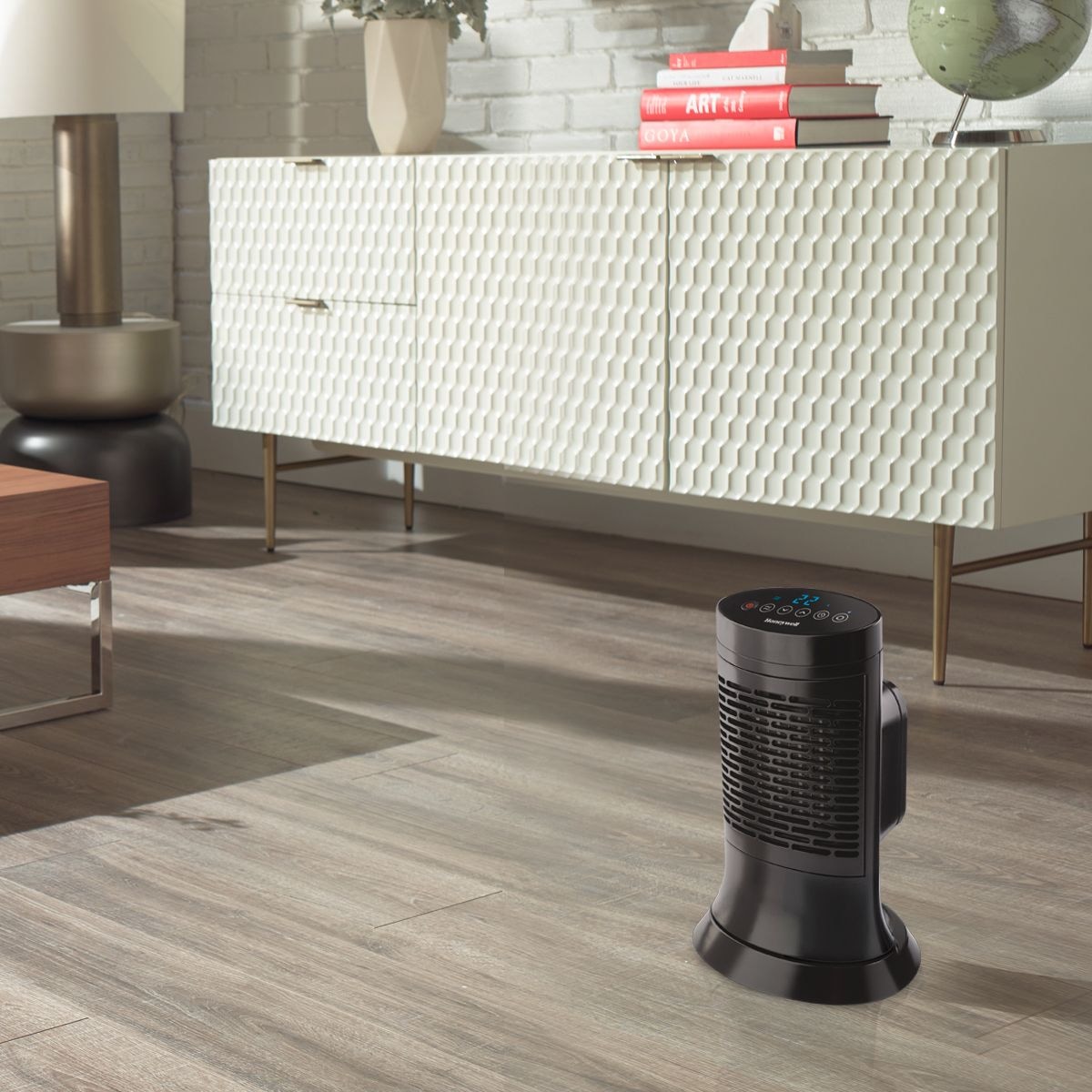 HCE351C Digital Mini-Tower Ceramic Space Heater, 1500W, Black C0J9 - product image 5