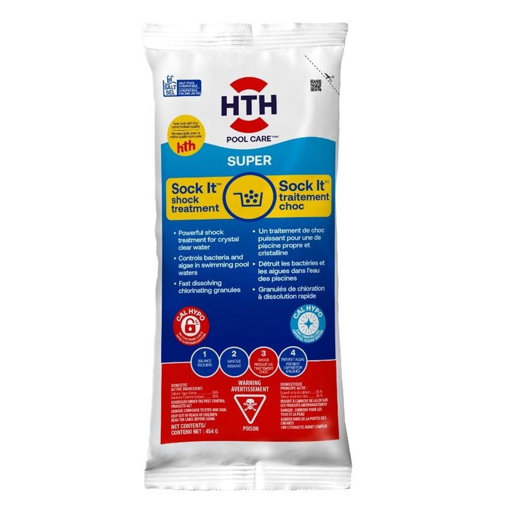 Sock It, Pool Shock Treatment, Controls Bacteria & Algae in Swimming Pool L4G1 - product image 1