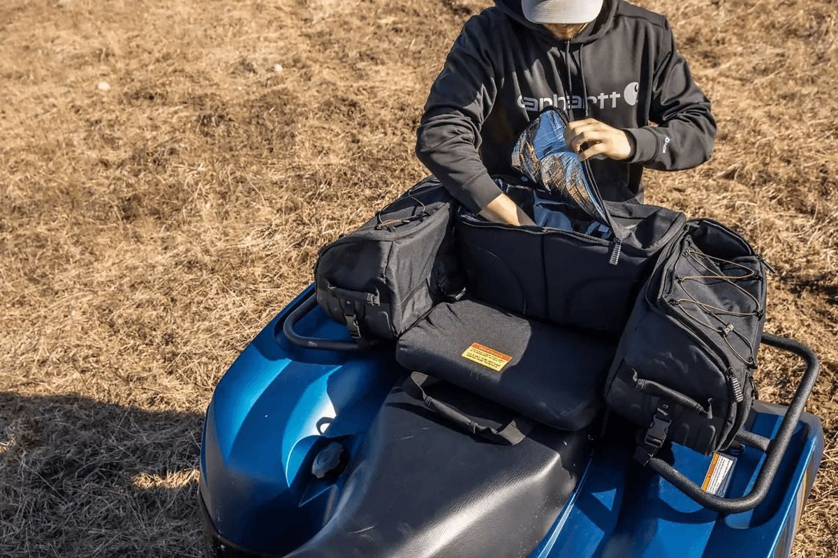 ATV Matrix Seat Rack Bag, Black D5S1 - product image 5