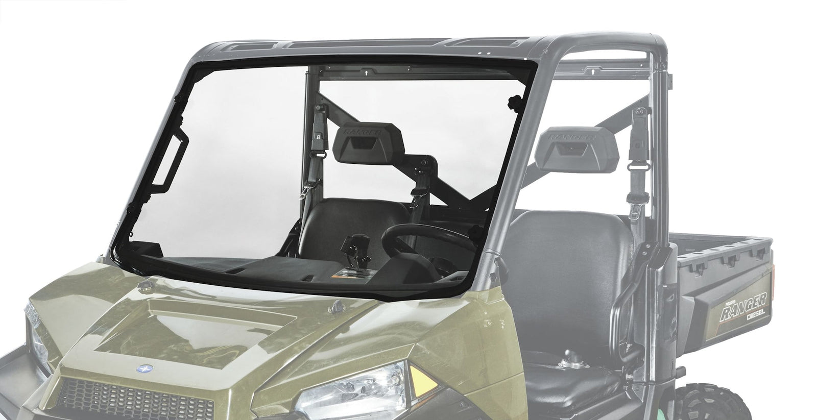 UTV Windshield Full-Fixed for Polaris Ranger XP900 H9Q1 - product image 1