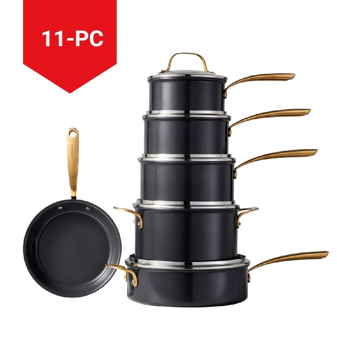 Eleganza Ceramic Pro Non-Stick Cookware Set, 11-pc Y9C7 - product image 3