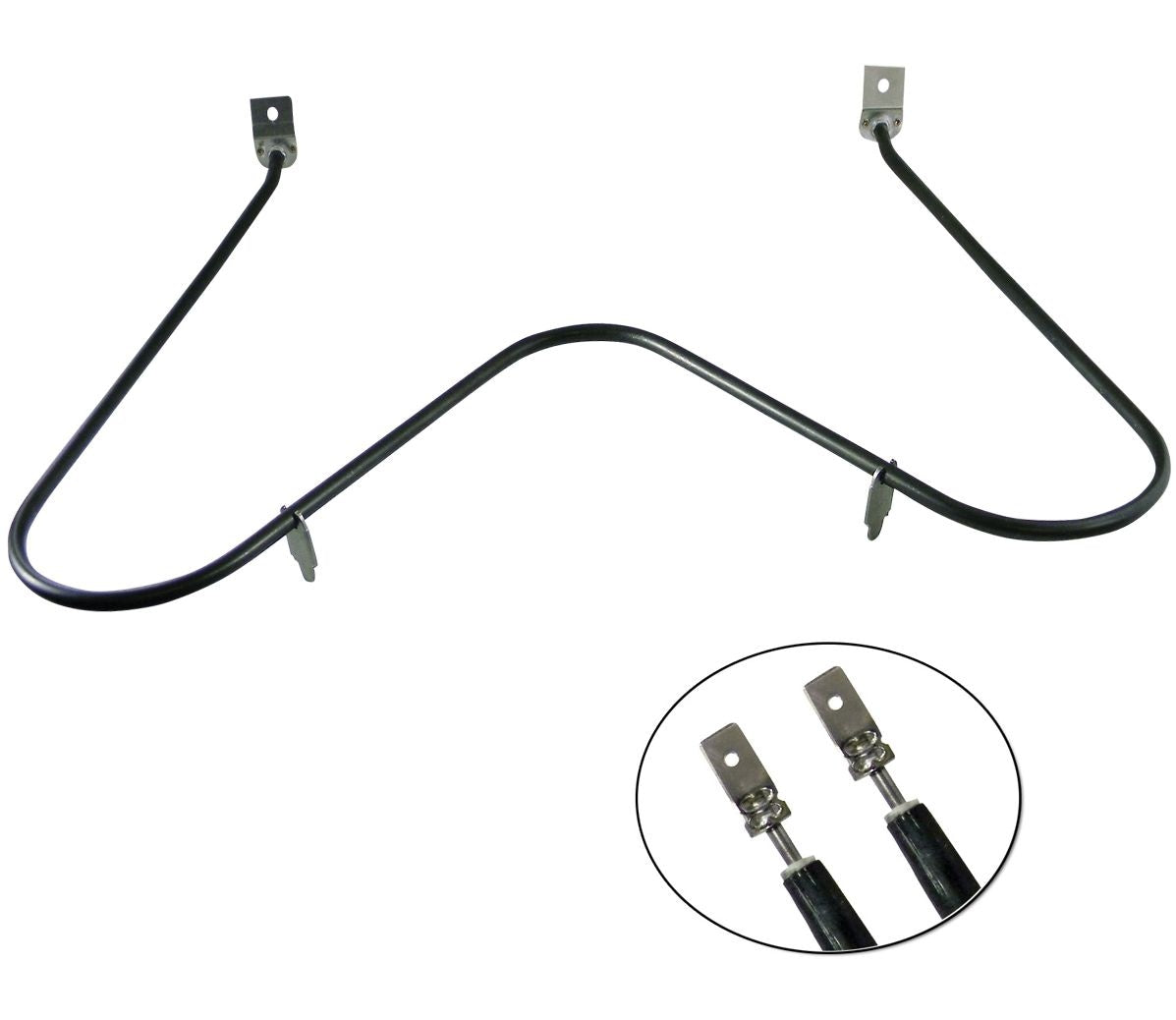 62510/2 Frigidaire Oven/Bake Element with Straight Spade Connector, 2360W, 30-in S9P1 - product image 3