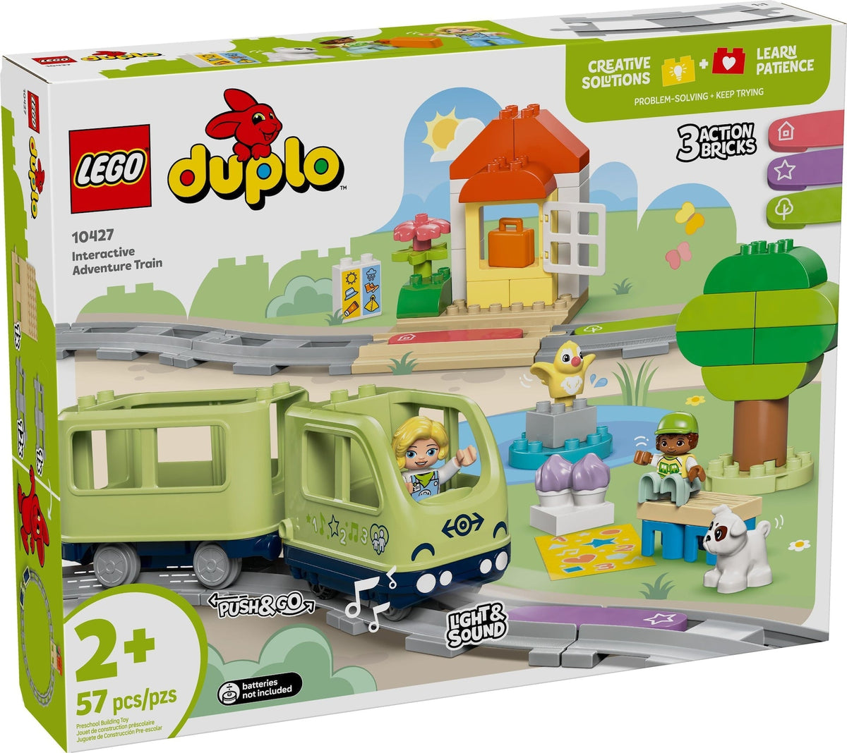 Duplo Interactive Adventure Train - 10427, 57-pcs, Ages 2+ F4R3 - product image 1