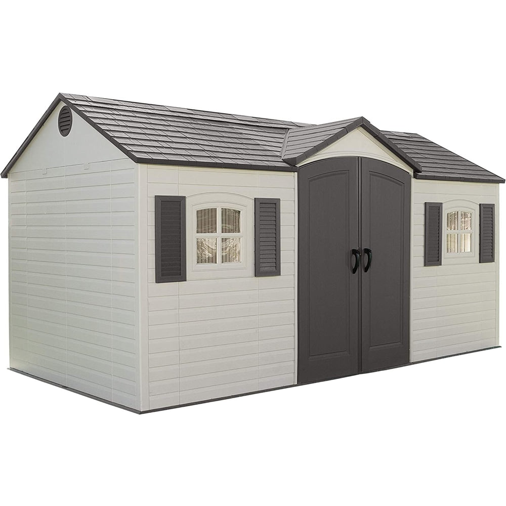 Outdoor Storage Shed with Windows, 8-ft x 15-ft Z9R8 - product image 1
