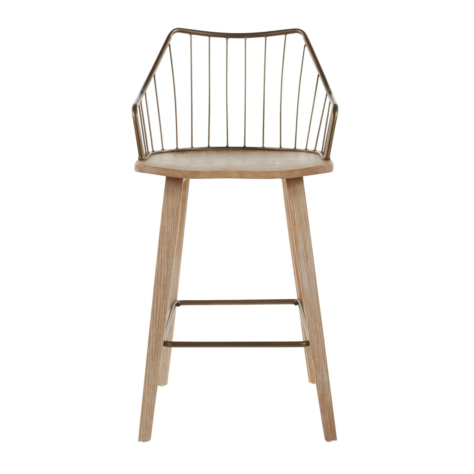 Winston Fixed-Height Counter Stool, Wood, 26-in I1I6 - product image 2