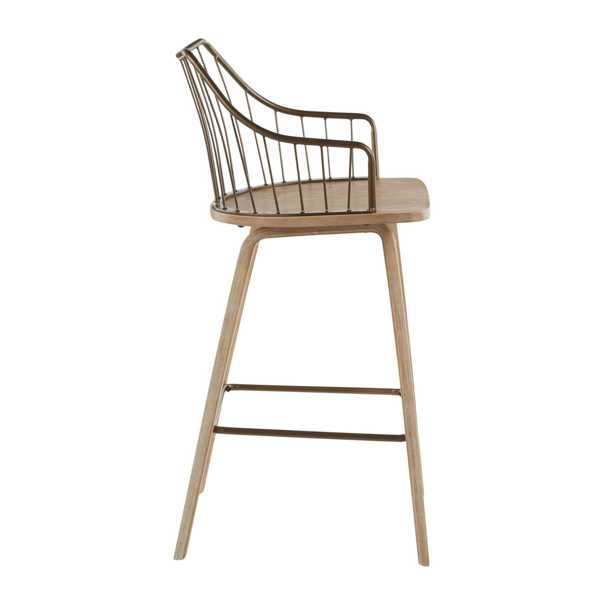 Winston Fixed-Height Counter Stool, Wood, 26-in I1I6 - product image 4