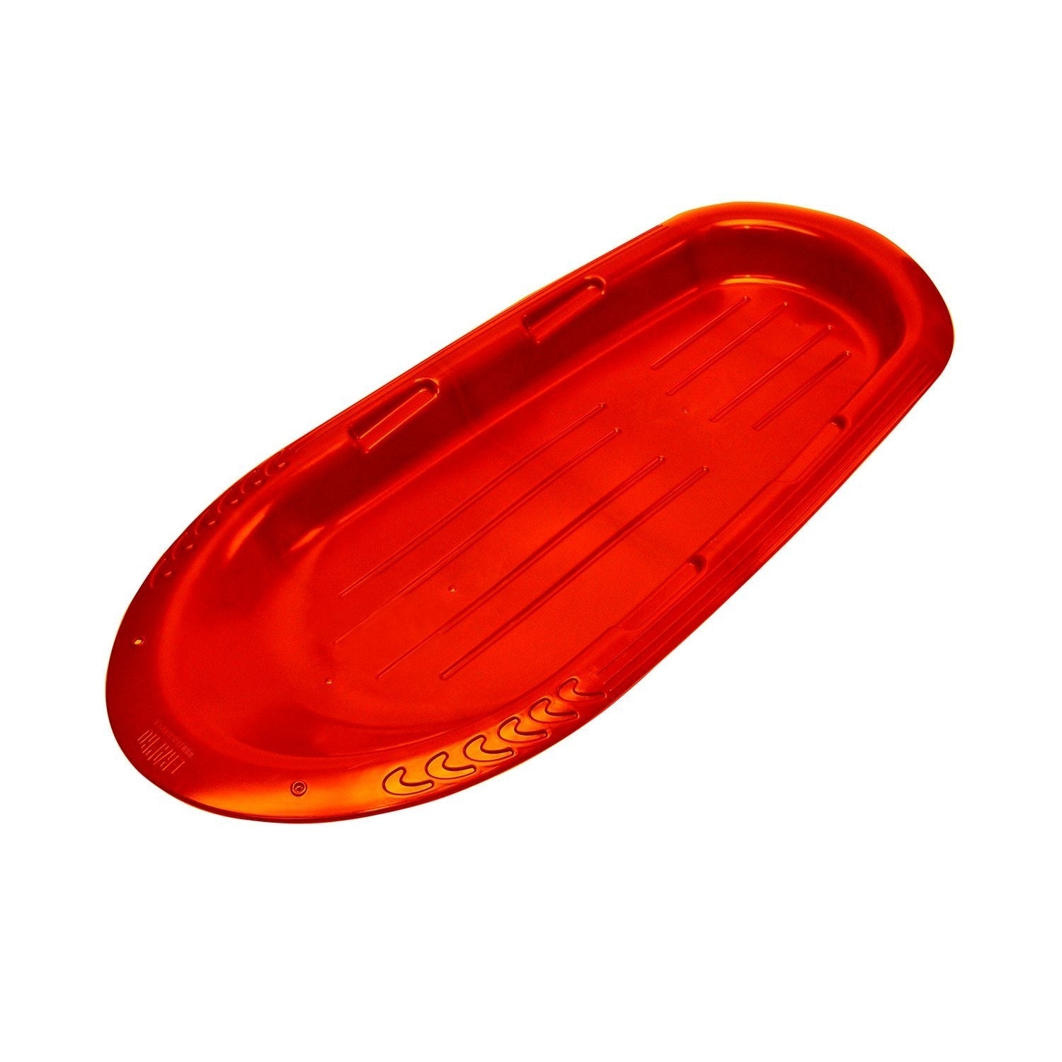 Kids' 2-Person Lightweight Plastic Winter Snow Sled/Toboggan with Grips M5M7 - product image 1