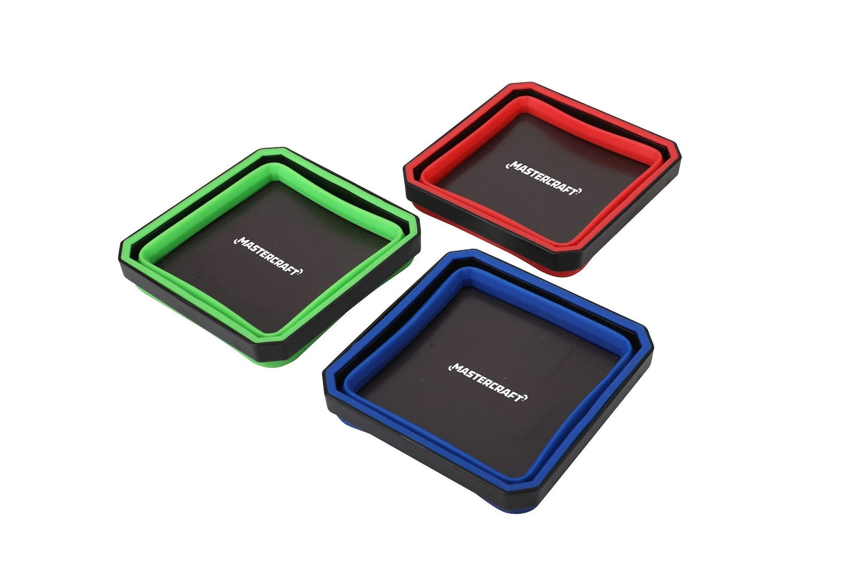 3 Piece Collapsible Magnetic Parts Tray X8P8 - product image 3